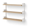 New Works Tea Shelf, Oak/White
