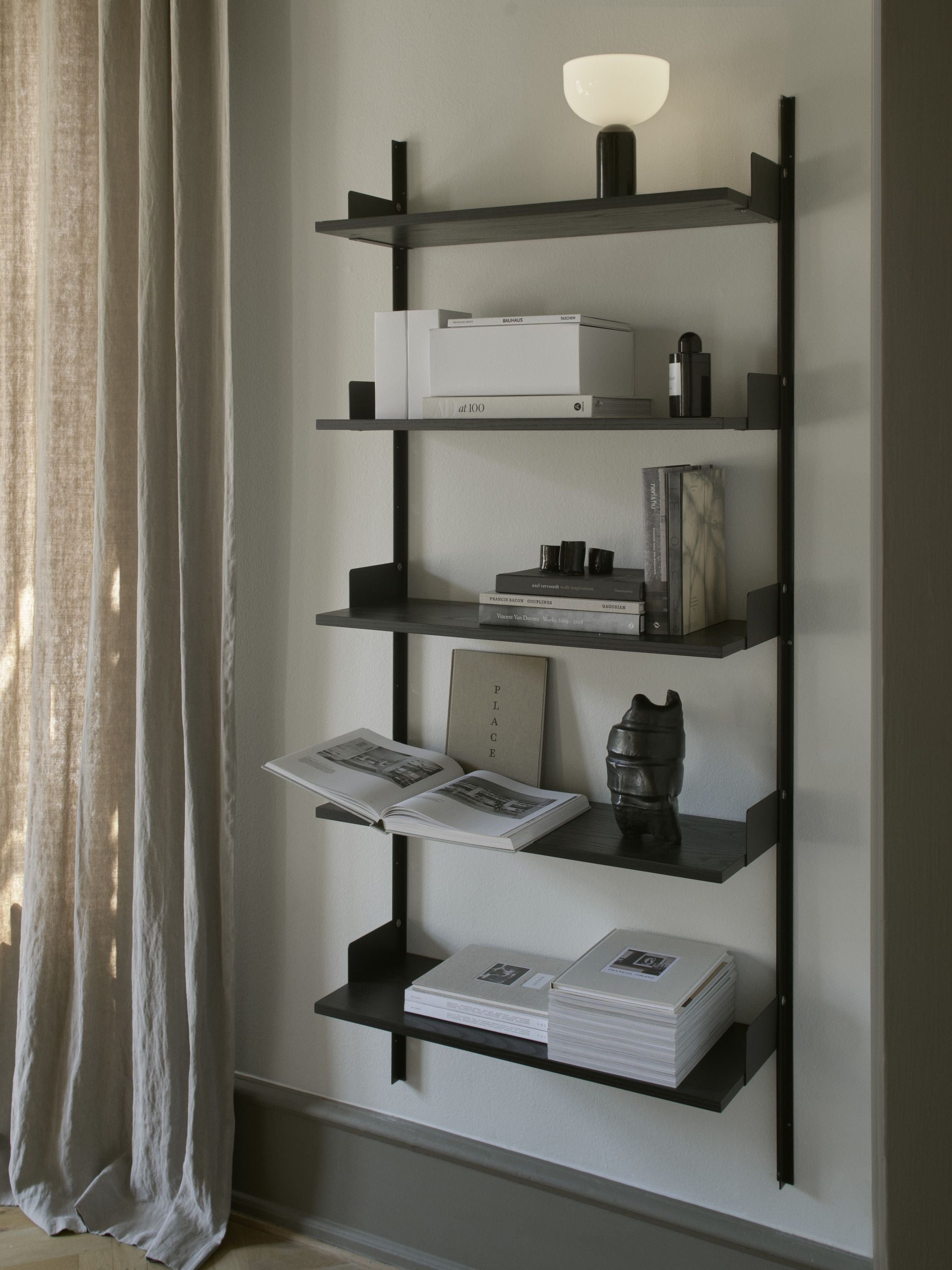 [product_category]-New Works Wall Shelf 1900, Black Ash/Black-New Works-5712826419120-41912-NEW-2