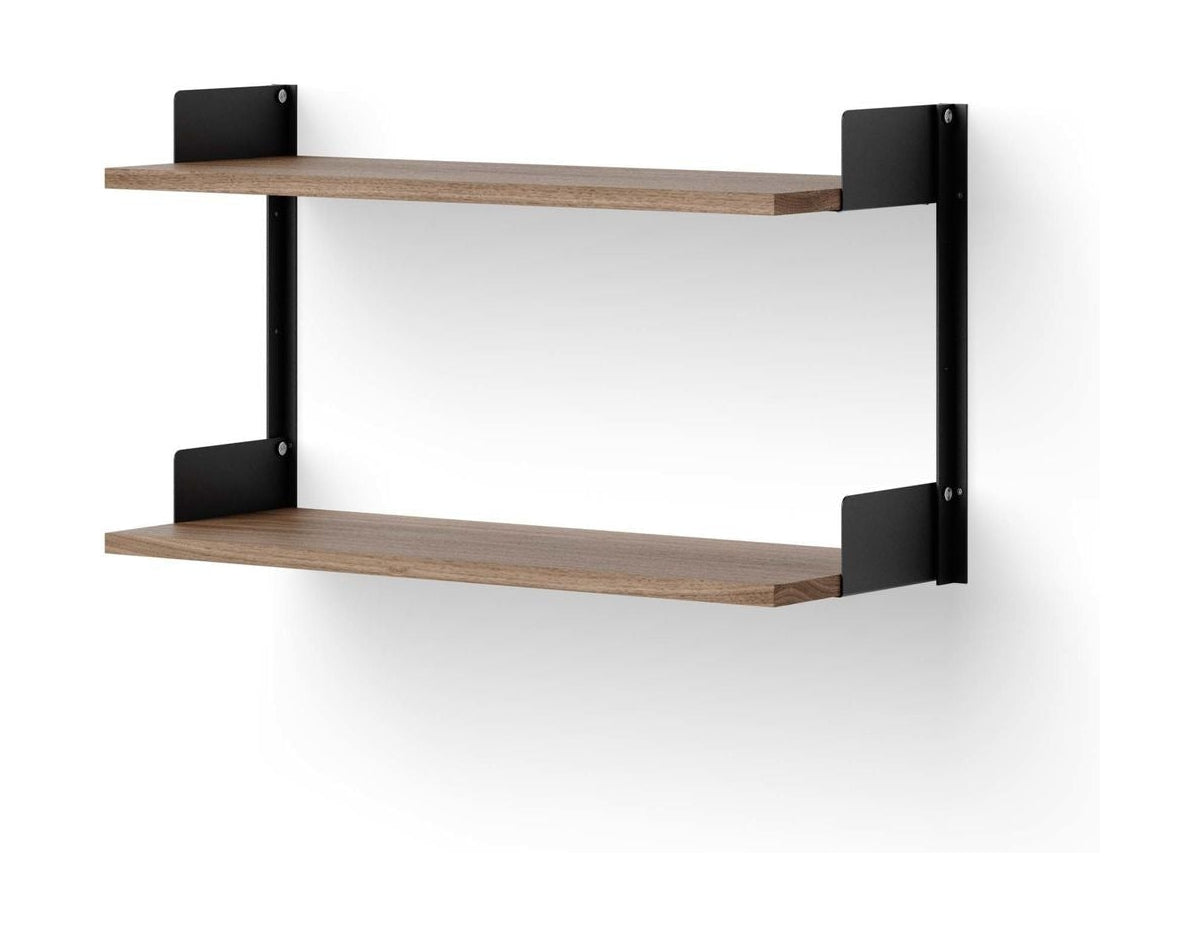[product_category]-New Works Wall Shelf 450, Walnut/Black-New Works-5712826419335-41933-NEW-1