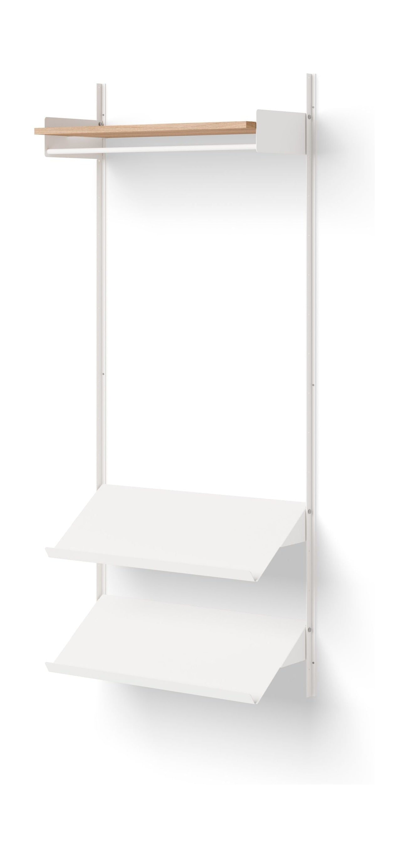 [product_category]-New Works Wardrobe Shelf 1, Oak/White-New Works-5712826419724-41972-NEW-1