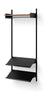 New Works Wardrobe Shelf 1, Walnut/Black