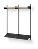 New Works Wardrobe Shelf 2, Oak/Black