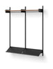 New Works Wardrobe Shelf 2, Walnut/Black