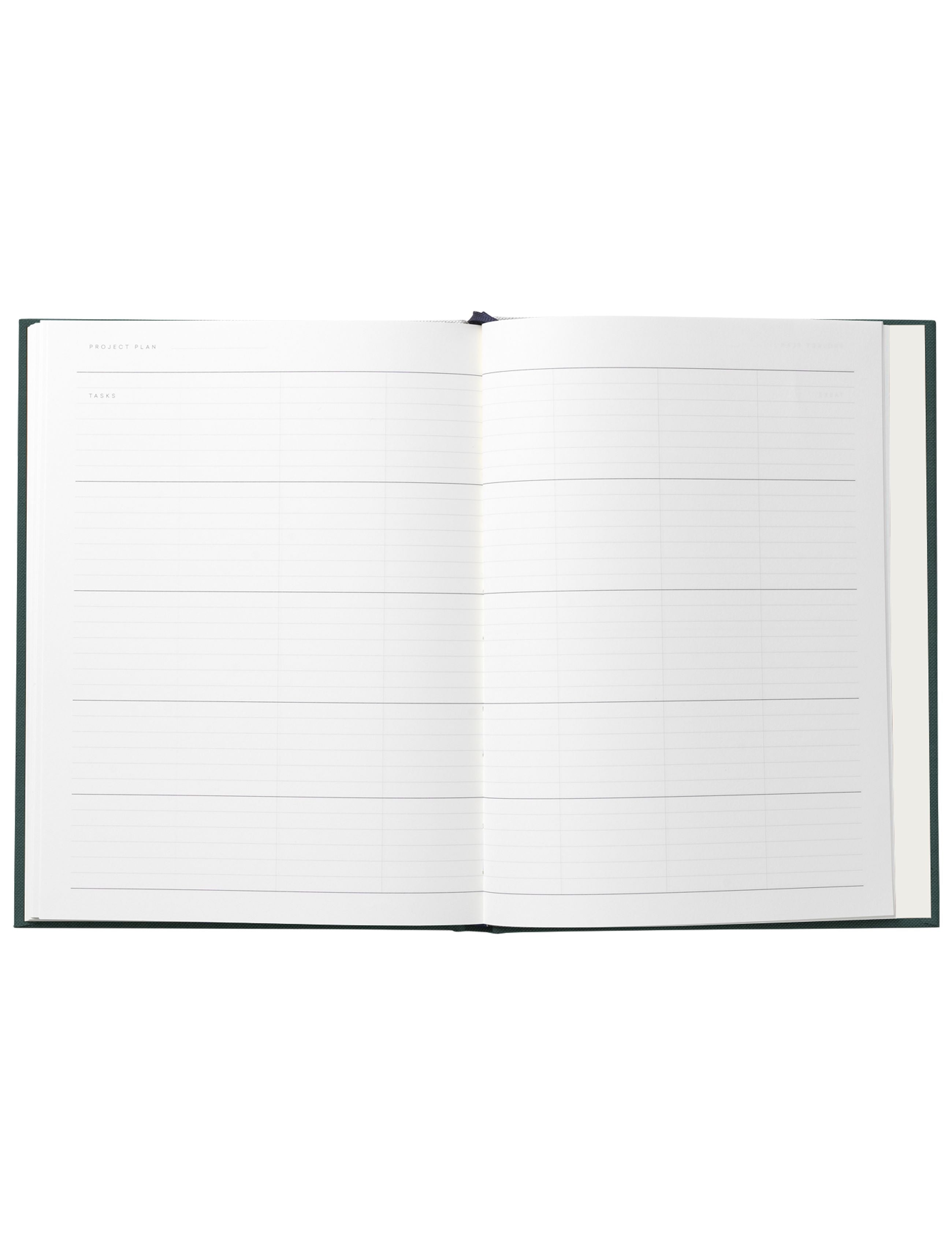 [product_category]-Notem Studio Even Work Journal Large, Dark Green Cloth-Notem Studio-5713990000251-0503005-NOT-5