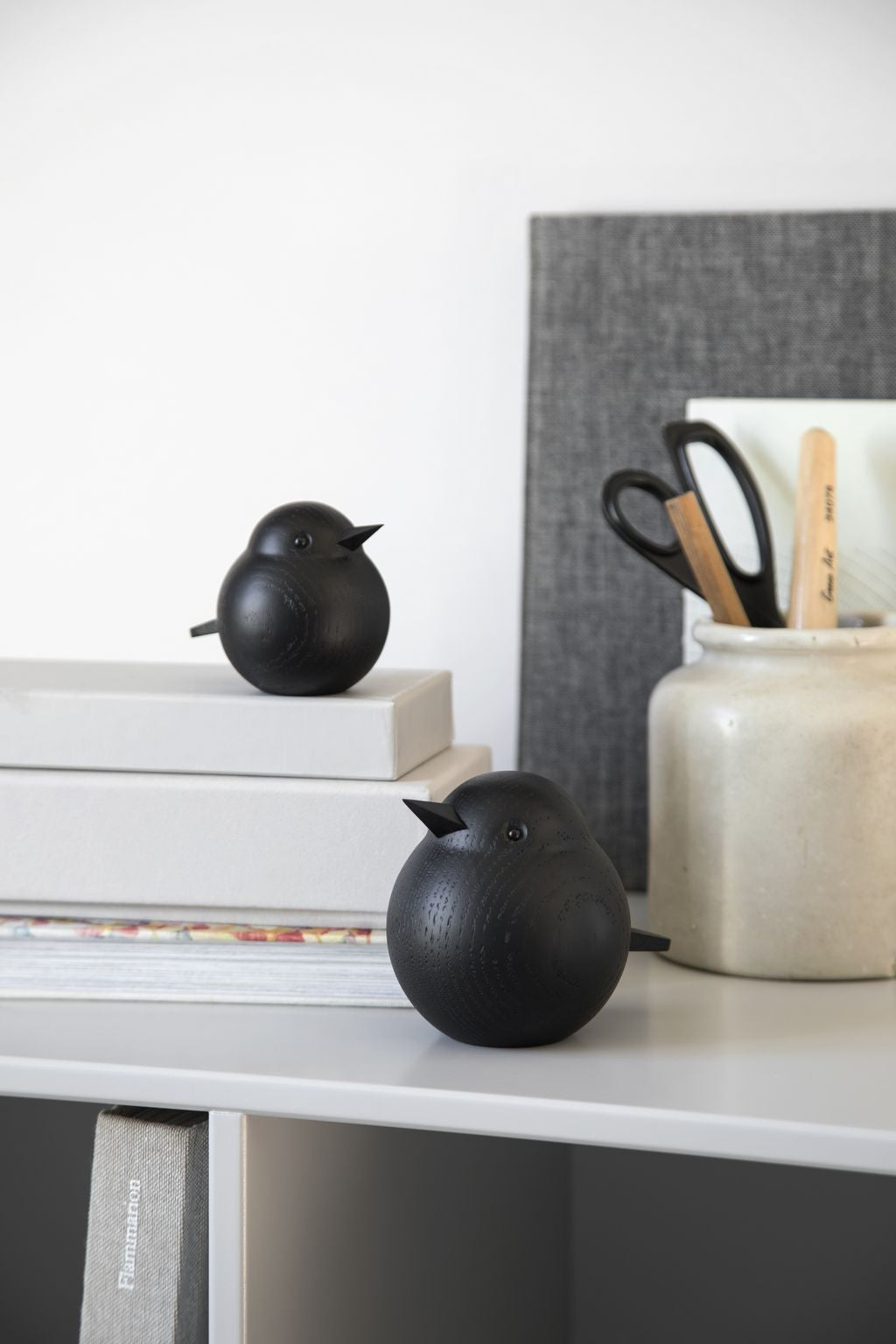 [product_category]-Novoform Design Mama Sparrow Decorative Figure, Black Stained Oak-Novoform Design-5710435170098-201709-NOV-6