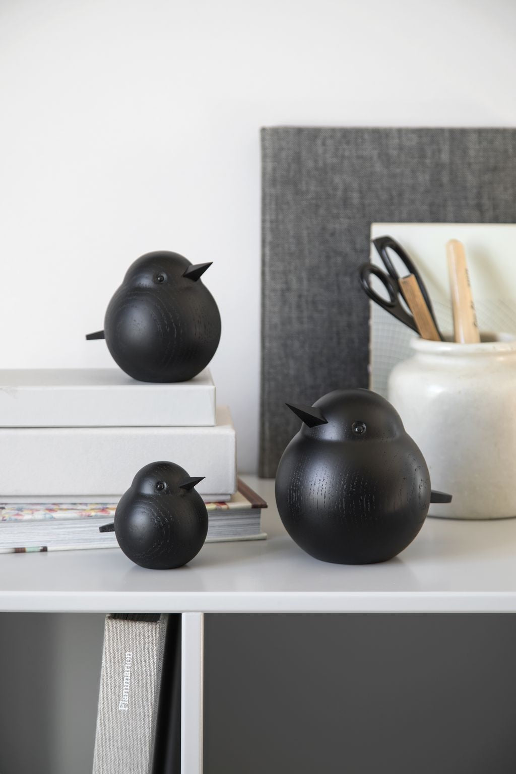 [product_category]-Novoform Design Mama Sparrow Decorative Figure, Black Stained Oak-Novoform Design-5710435170098-201709-NOV-8