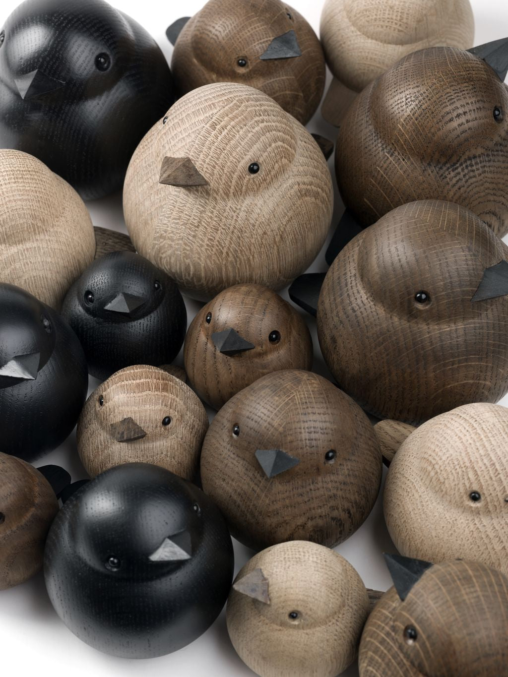 [product_category]-Novoform Design Mama Sparrow Decorative Figure, Black Stained Oak-Novoform Design-5710435170098-201709-NOV-9