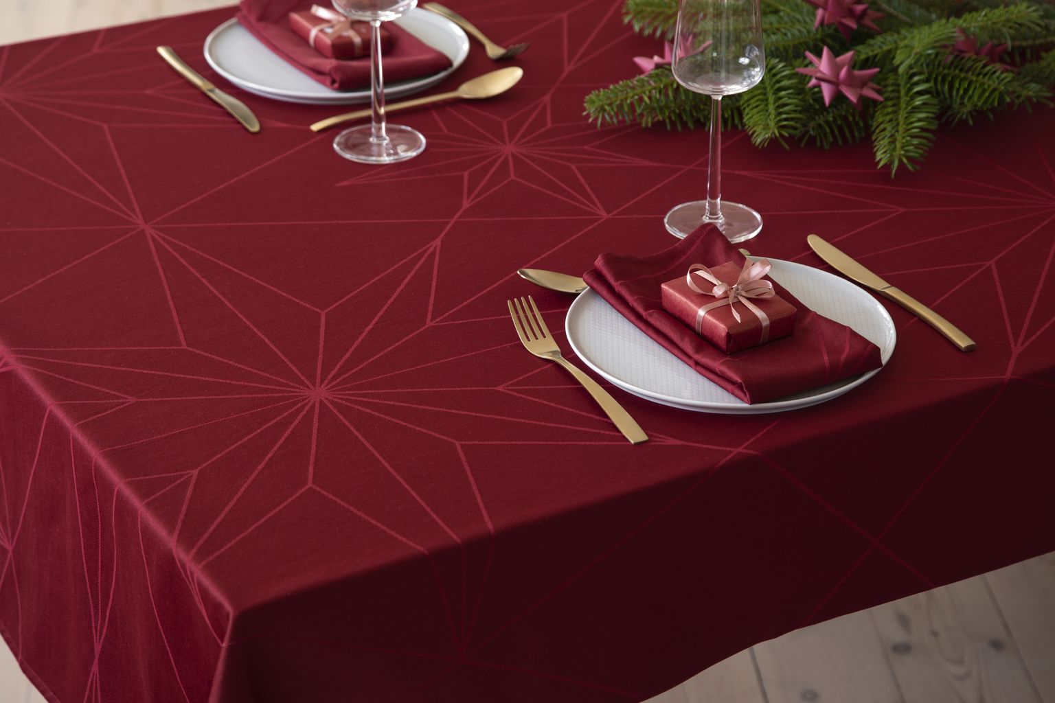 [product_category]-Novoform Design Stars Napkins 4 Pcs., Advent Red-Novoform Design-5710435601059-601005-NOV-3