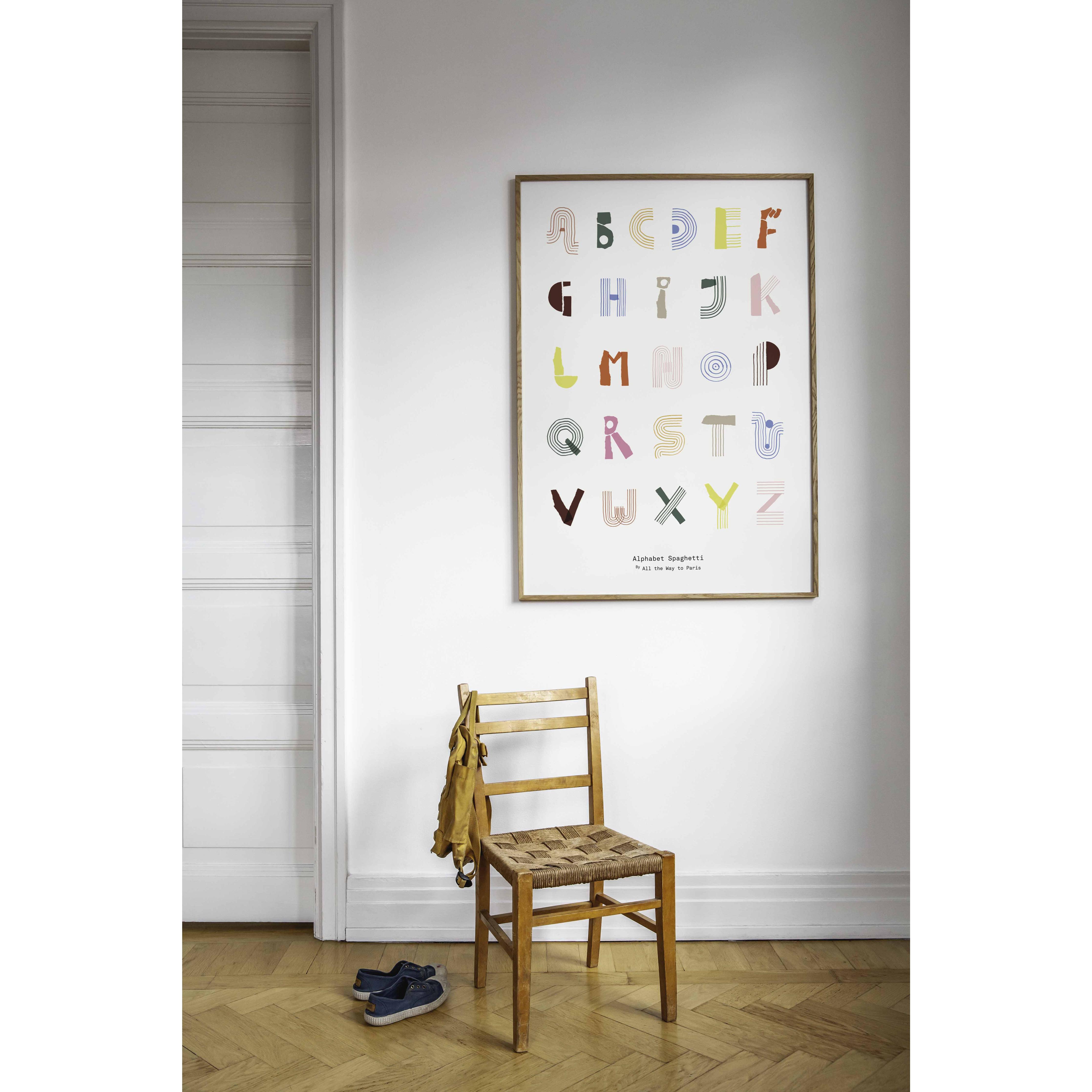 [product_category]-Paper Collective Alphabet Spaghetti Eng Poster 70x100 Cm, Multicolored-Paper Collective-5713450008483-M3174-PAP-2