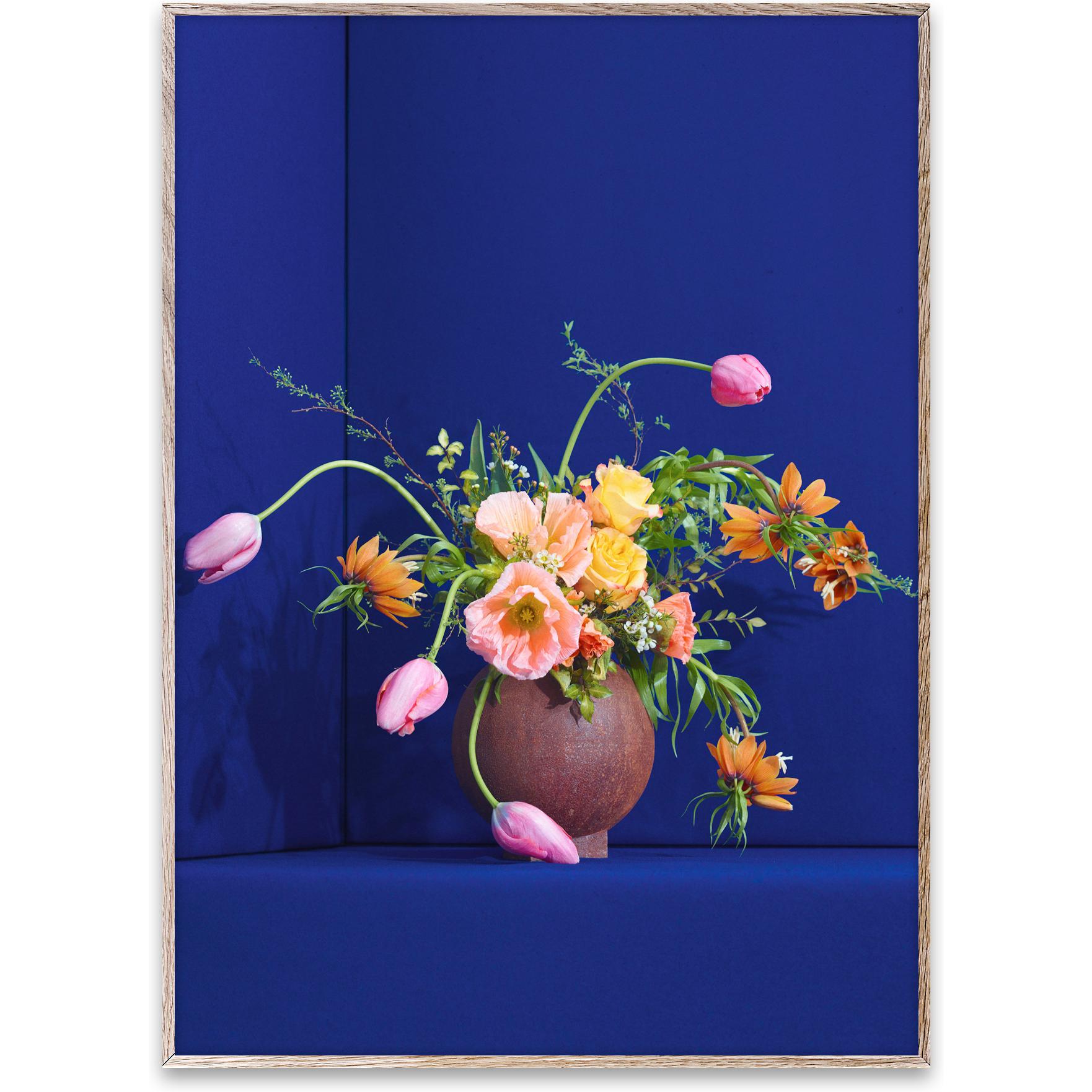 [product_category]-Paper Collective Blomst 01 Poster 30x40 Cm, Blue-Paper Collective-5713450006526-11133-PAP-1