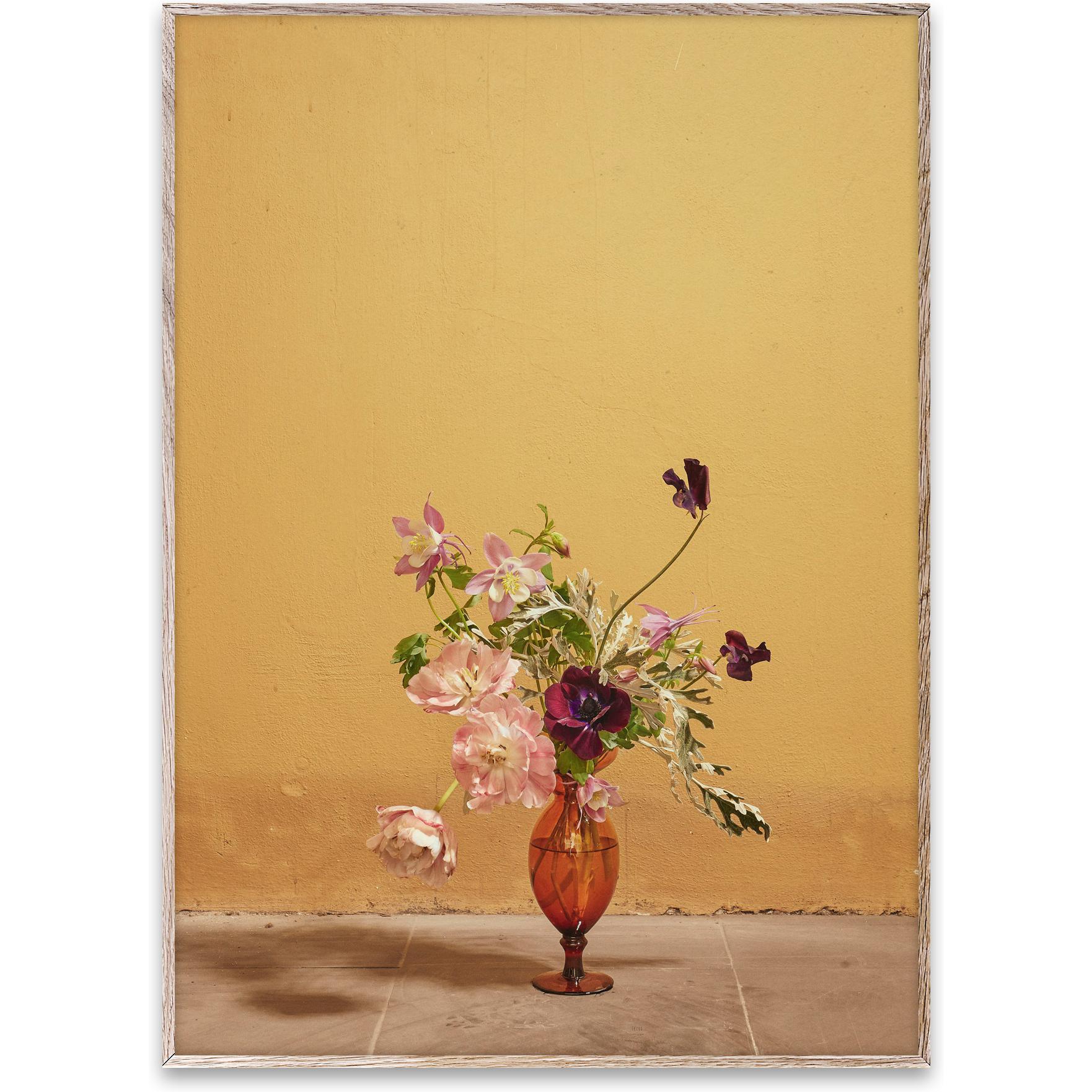 [product_category]-Paper Collective Blomst 02 Poster 30x40 Cm, Ochra-Paper Collective-5713450006557-11136-PAP-1