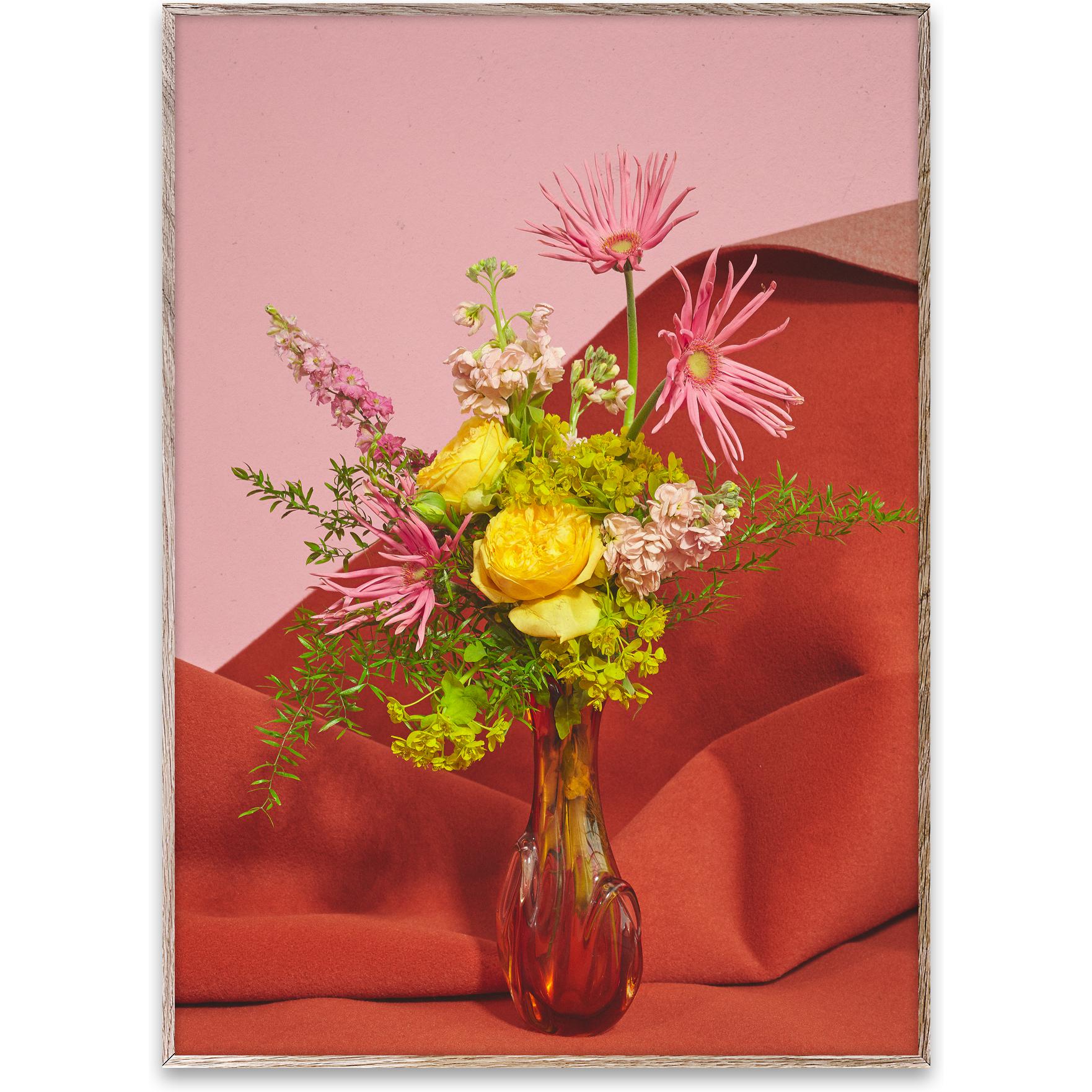 [product_category]-Paper Collective Blomst 07 Poster 30x40 Cm, Pink/Red-Paper Collective-5713450007592-12105-PAP-1