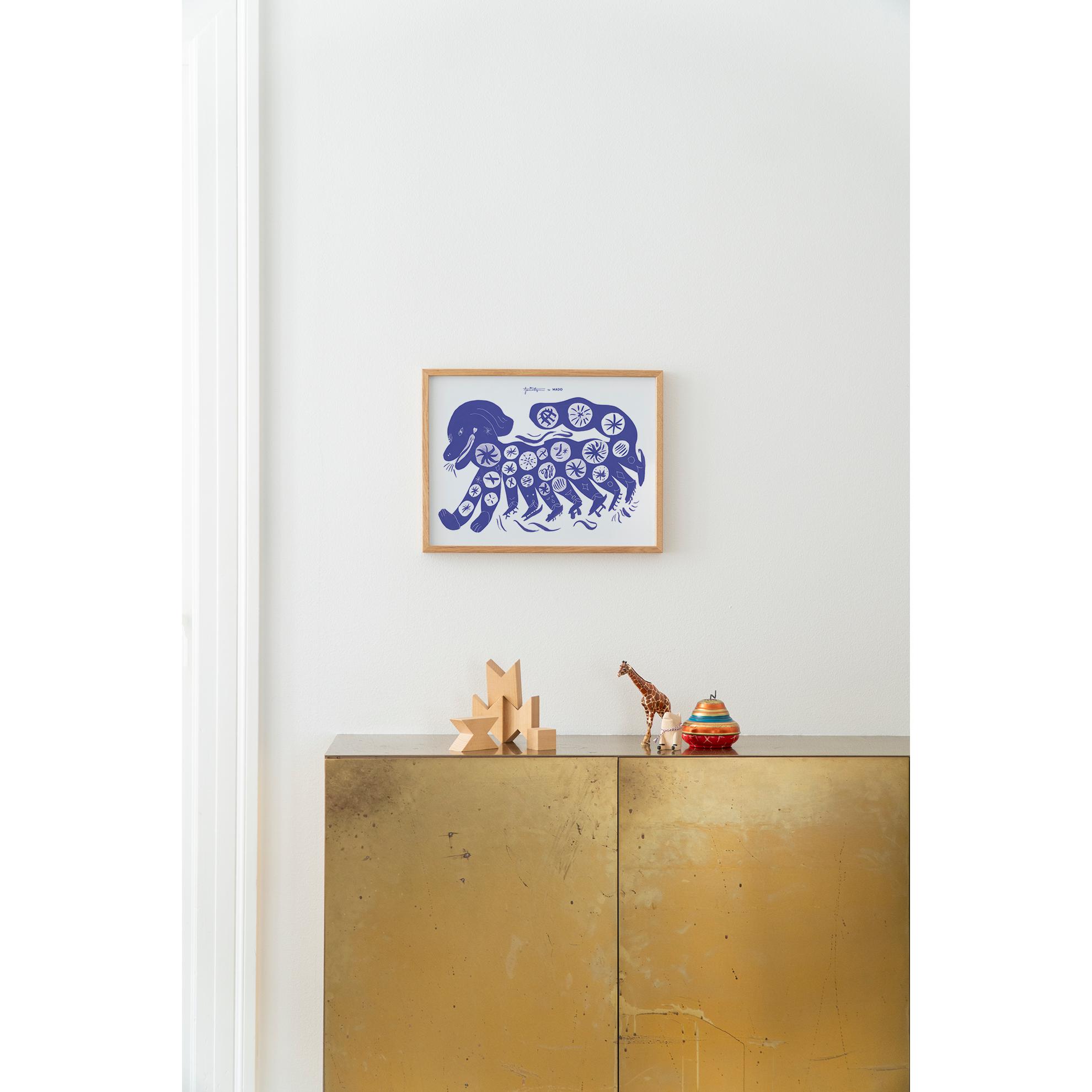 [product_category]-Paper Collective Chinese Dog Poster 30x40 Cm, Red-Paper Collective-5713450012459-M4102-PAP-4