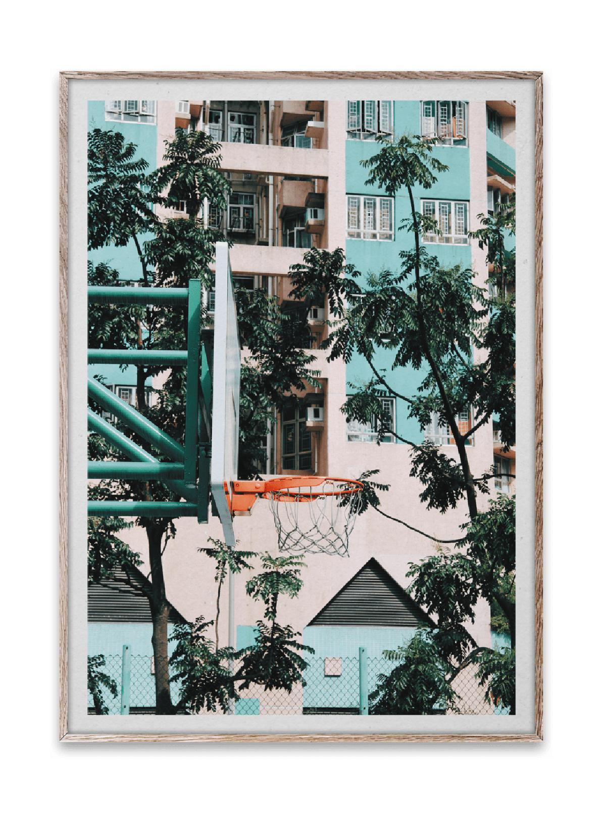 [product_category]-Paper Collective Cities Of Basketball 01, Hong Kong Poster, 30x40 Cm-Paper Collective-5713450004713-09120-PAP-1
