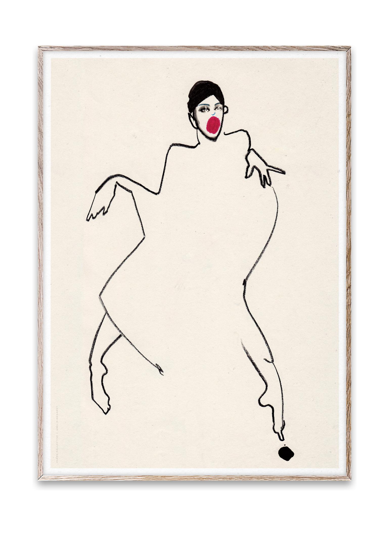 [product_category]-Paper Collective Dancer 02 Poster, 30x40 Cm-Paper Collective-5713450002436-7029-PAP-1