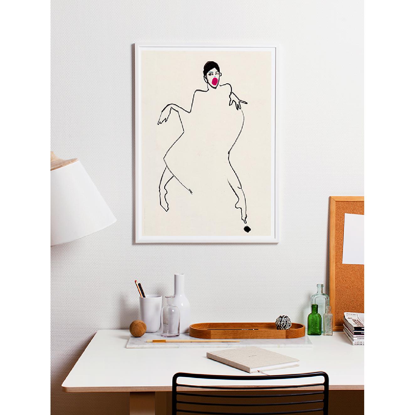 [product_category]-Paper Collective Dancer 02 Poster, 50x70 Cm-Paper Collective-5713450000883-4004-PAP-2