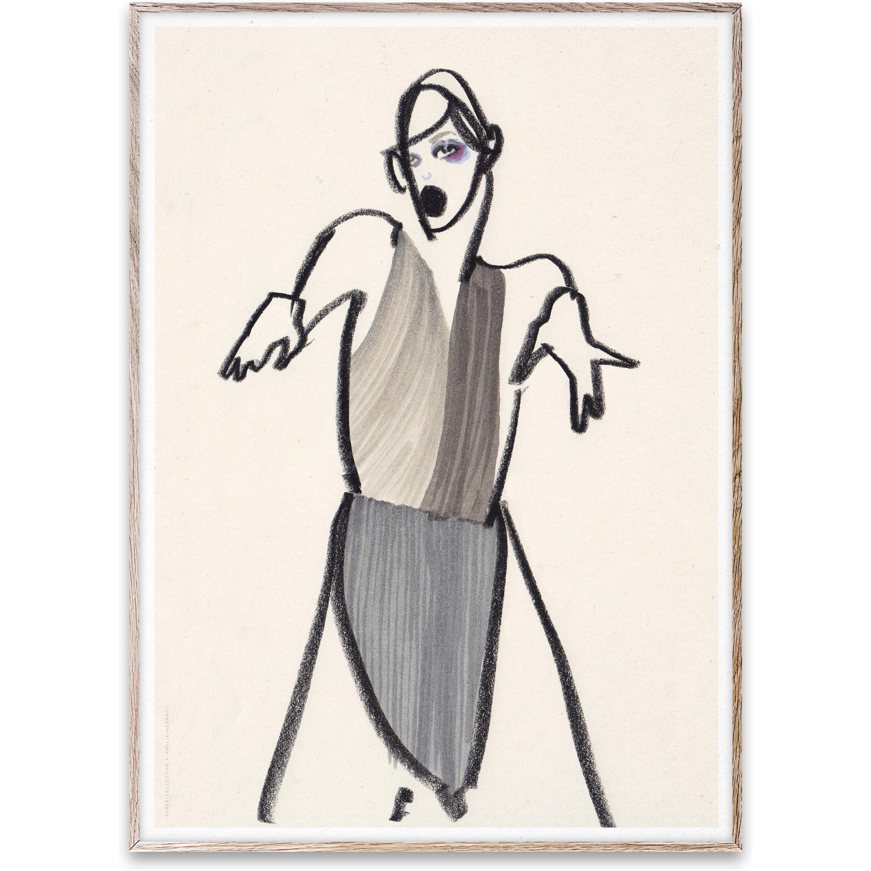 [product_category]-Paper Collective Dancer 03 Poster, 50x70 Cm-Paper Collective-5713450001248-5014-PAP-1