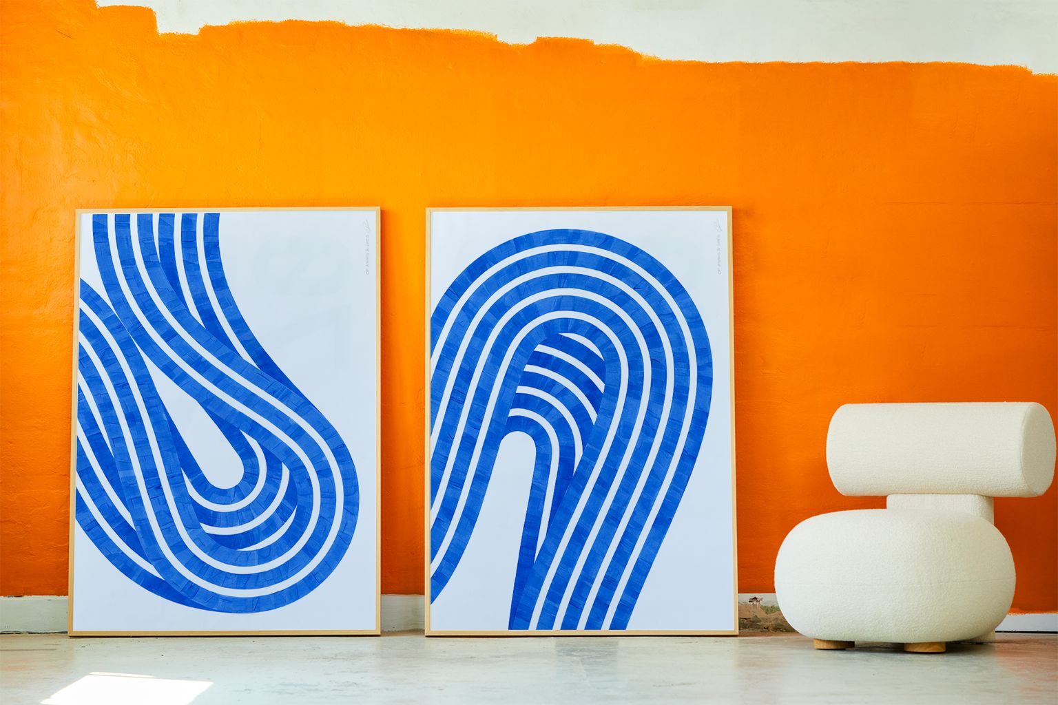 [product_category]-Paper Collective Entropy Blue 01 Poster, 30x40 Cm-Paper Collective-5713450015788-19063-PAP-2