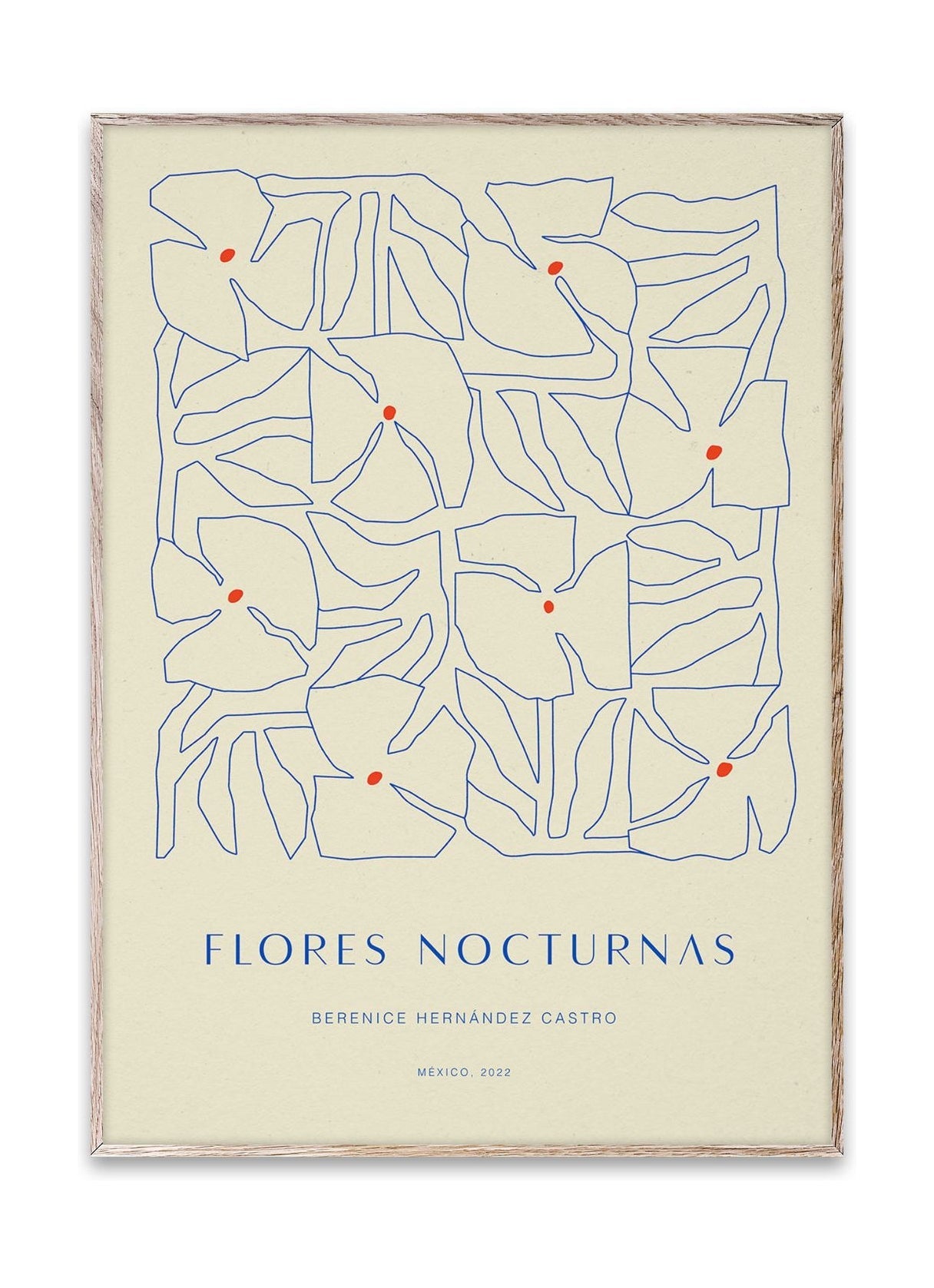 [product_category]-Paper Collective Flores Nocturnas 01 Poster, 50x70 Cm-Paper Collective-5713450015511-19030-PAP-1