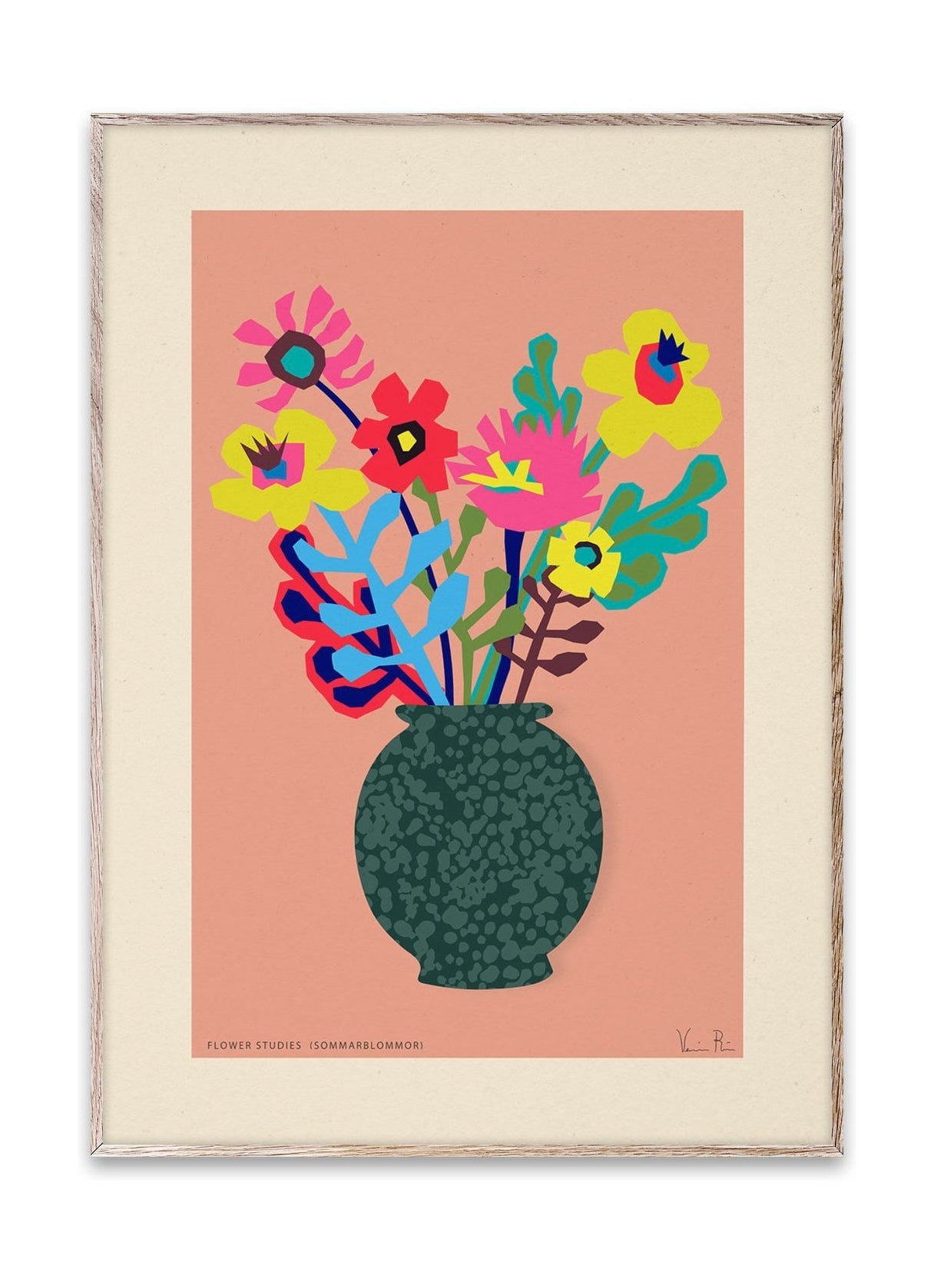 [product_category]-Paper Collective Flower Studies 02 (Sommarblommar) Poster, 30x40 Cm-Paper Collective-5713450015900-19075-PAP-1