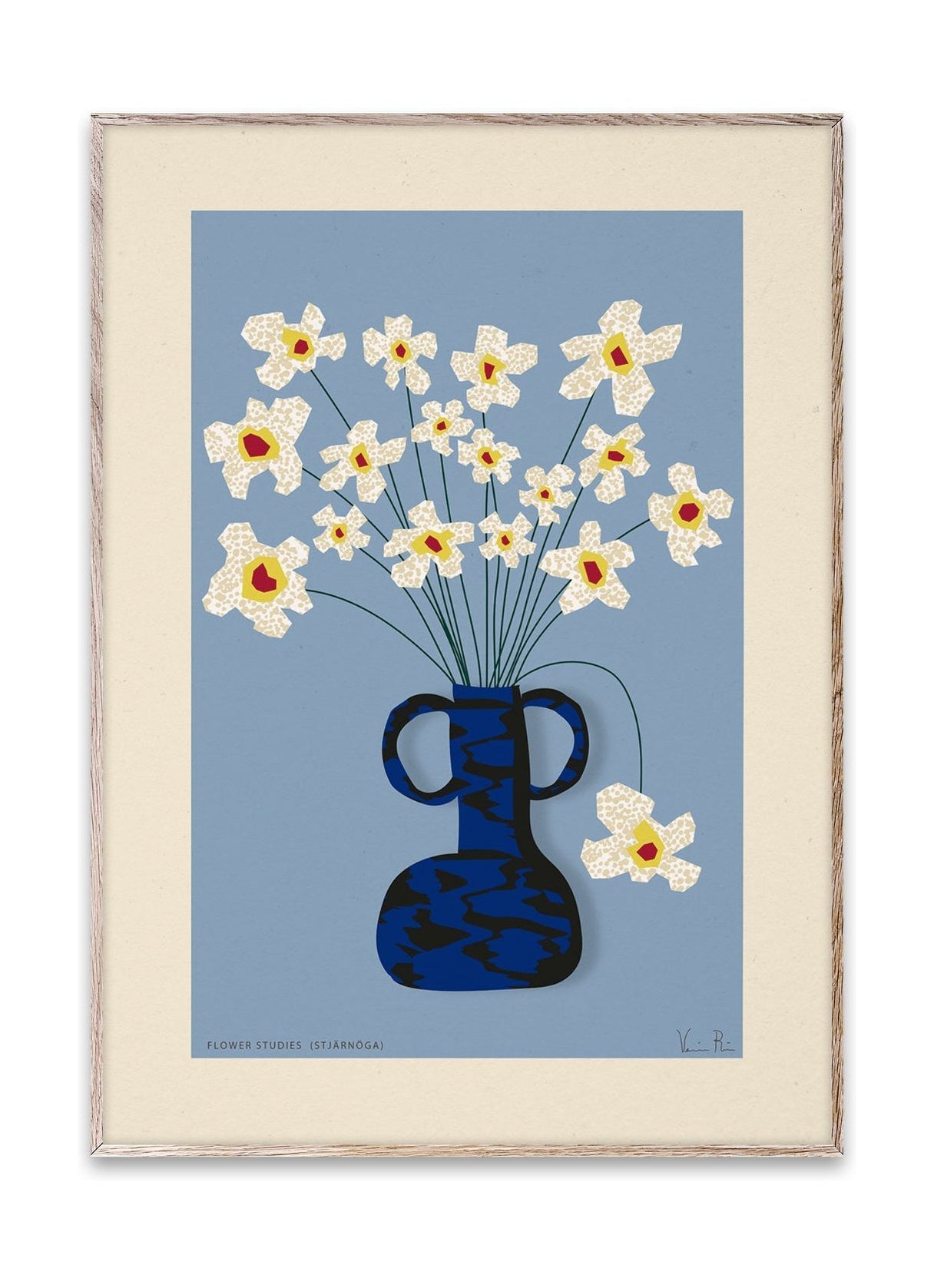 [product_category]-Paper Collective Flower Studies 04 (Stjärnöga) Poster, 30x40 Cm-Paper Collective-5713450016266-19111-PAP-1