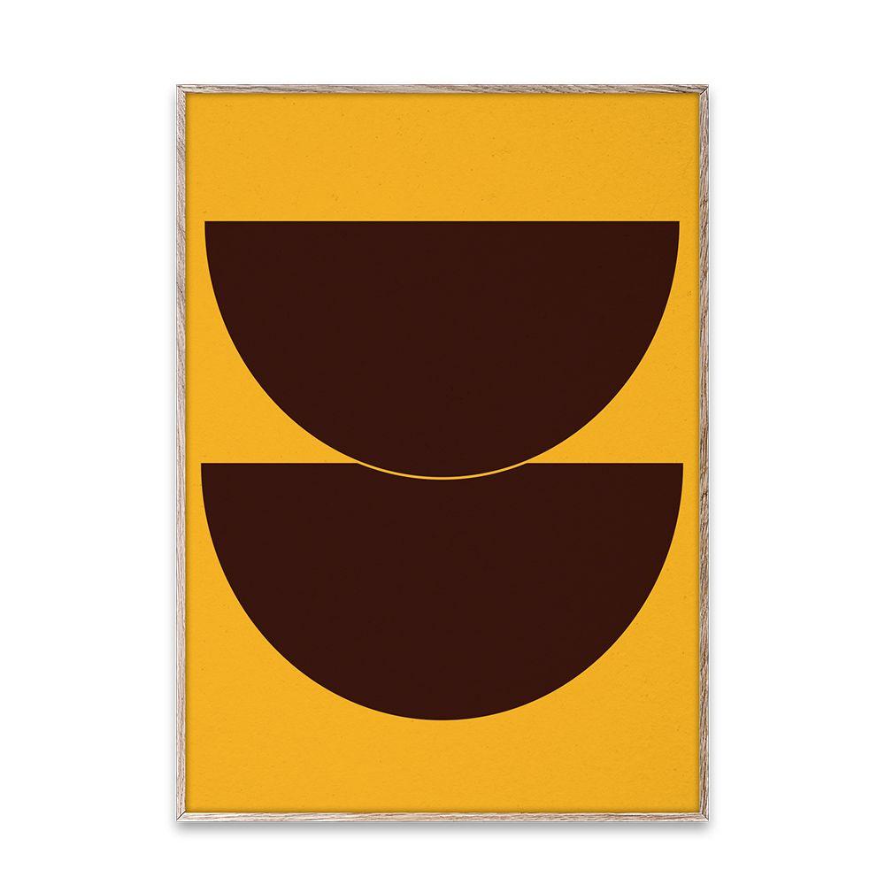 [product_category]-Paper Collective Half Circles Ii Poster 50x70 Cm, Yellow-Paper Collective-5713450010141-14038-PAP-1