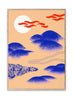 Paper Collective Japanese Hills Poster, 30x40 Cm