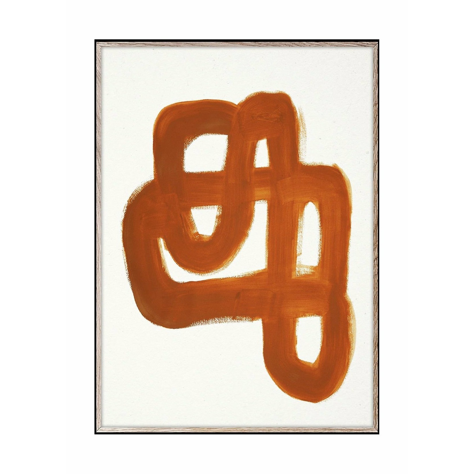 [product_category]-Paper Collective Orange Brush Poster, 30x40 Cm-Paper Collective-5713450013425-17053-PAP-1