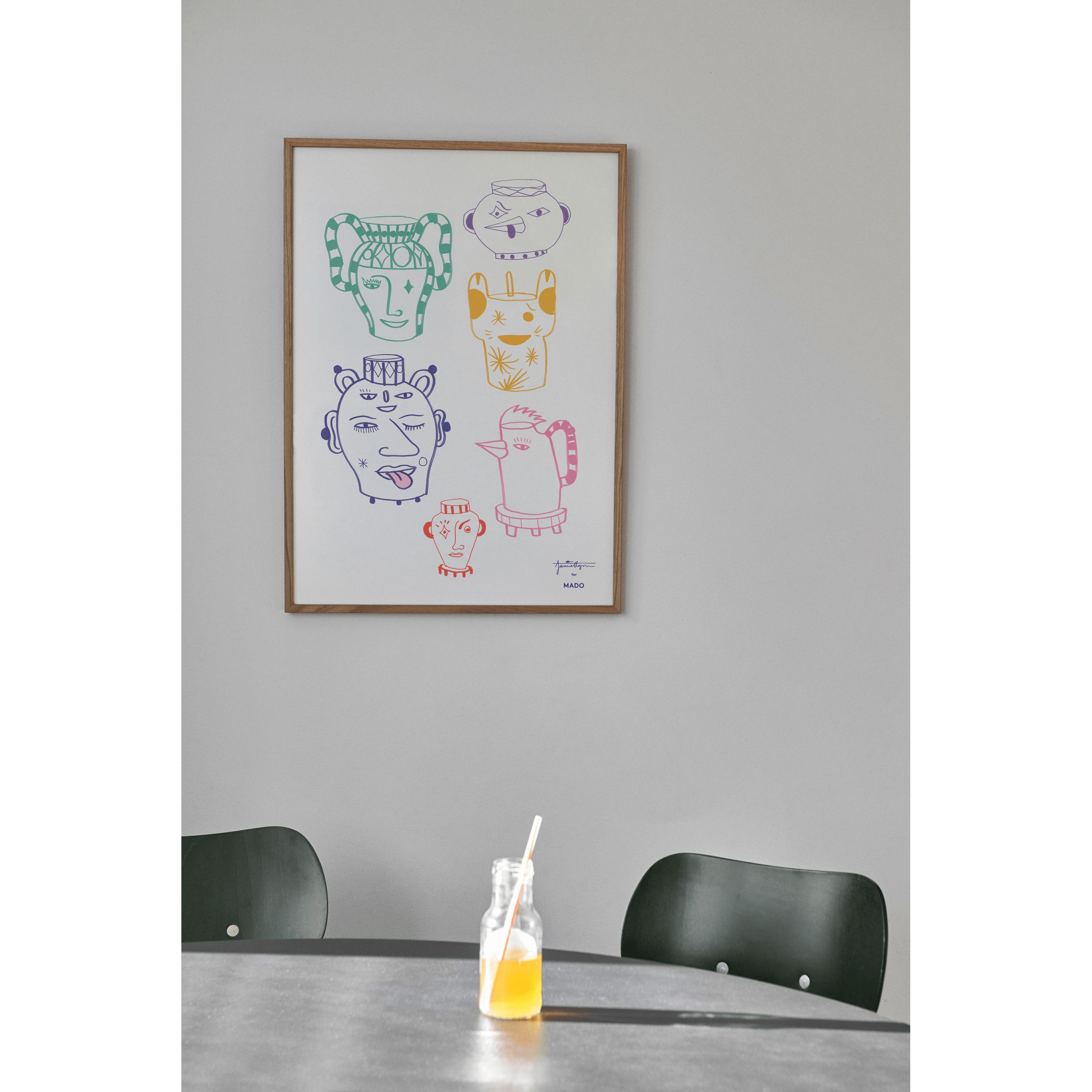 [product_category]-Paper Collective Pots & Vases Poster 50x70 Cm, Multicoloured-Paper Collective-5713450012664-M4123-PAP-10