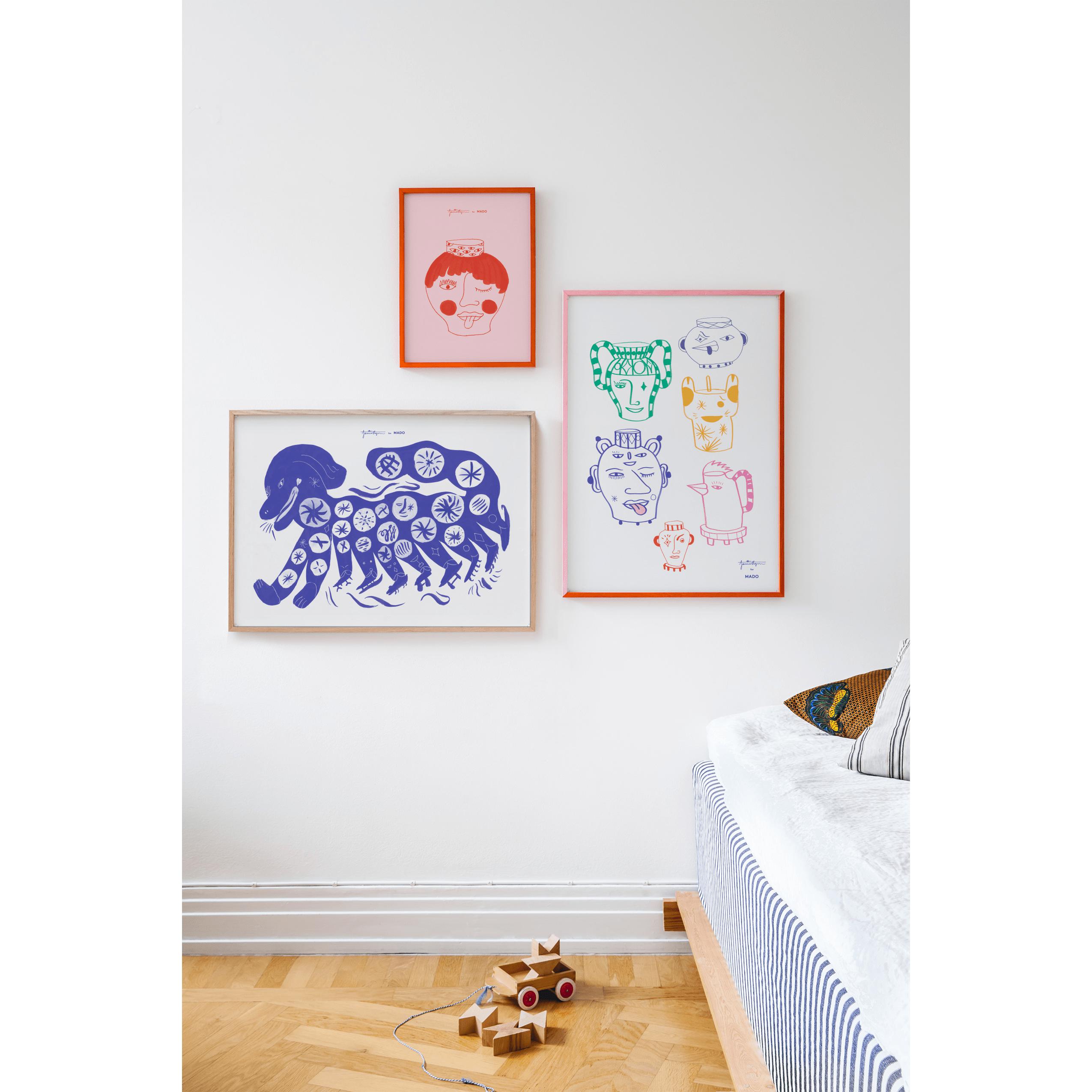 [product_category]-Paper Collective Pots & Vases Poster 50x70 Cm, Multicoloured-Paper Collective-5713450012664-M4123-PAP-2