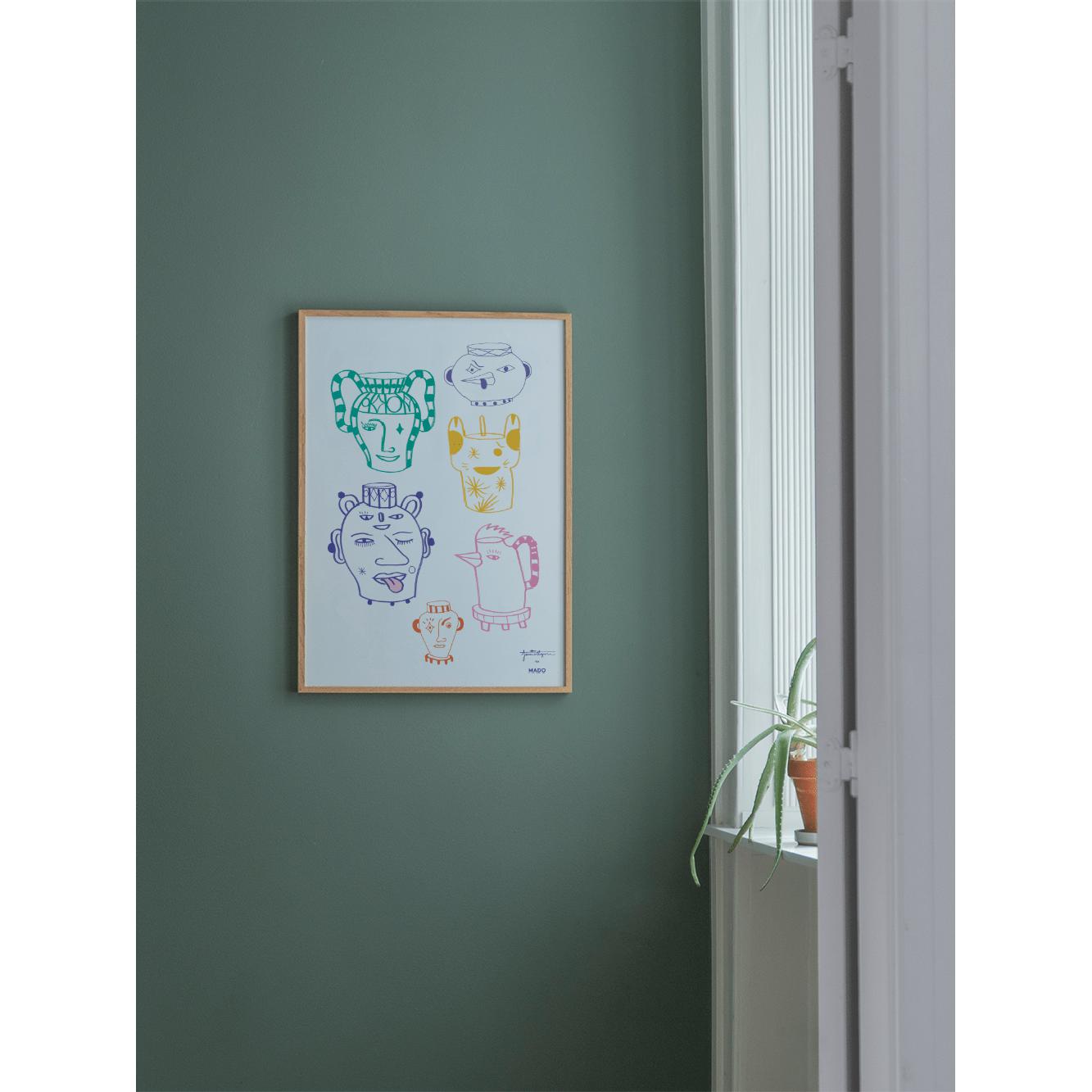 [product_category]-Paper Collective Pots & Vases Poster 50x70 Cm, Multicoloured-Paper Collective-5713450012664-M4123-PAP-6