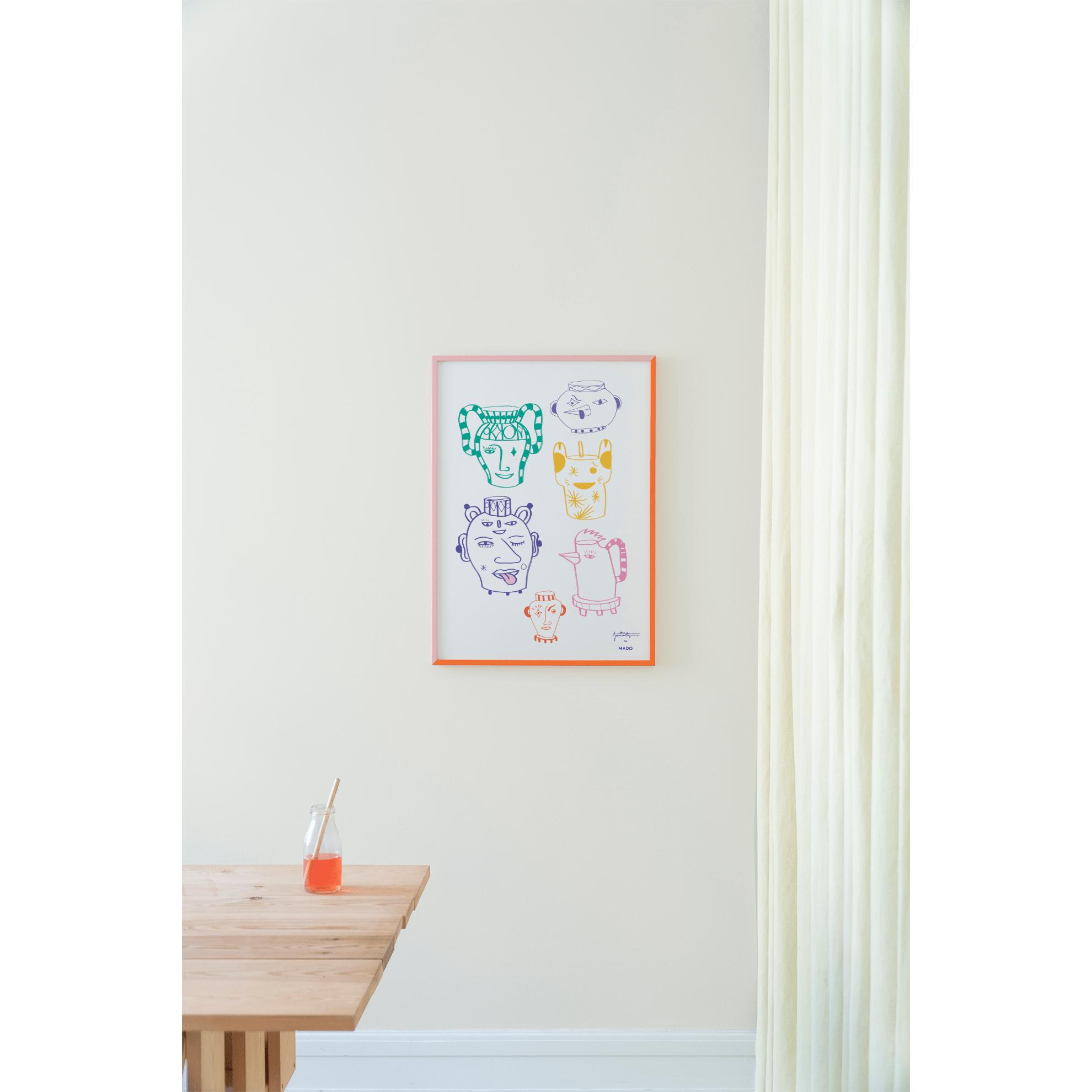 [product_category]-Paper Collective Pots & Vases Poster 50x70 Cm, Multicoloured-Paper Collective-5713450012664-M4123-PAP-9