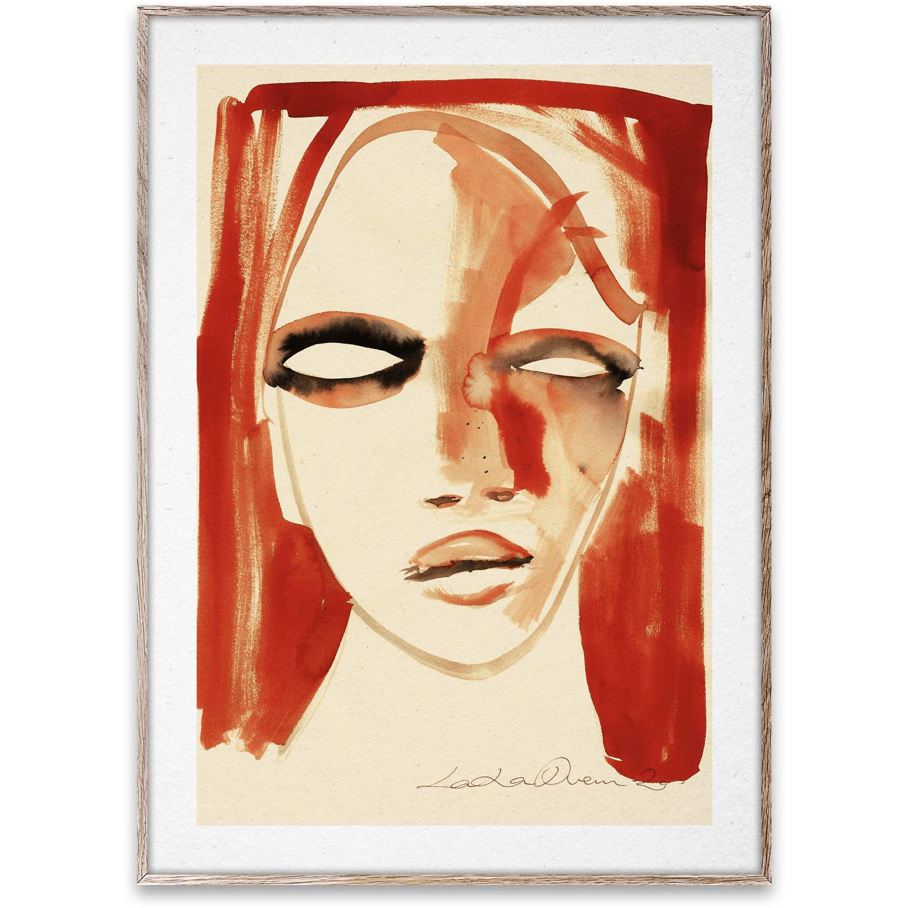 [product_category]-Paper Collective Red Portrait Poster, 50x70 Cm-Paper Collective-5713450011056-15060-PAP-1