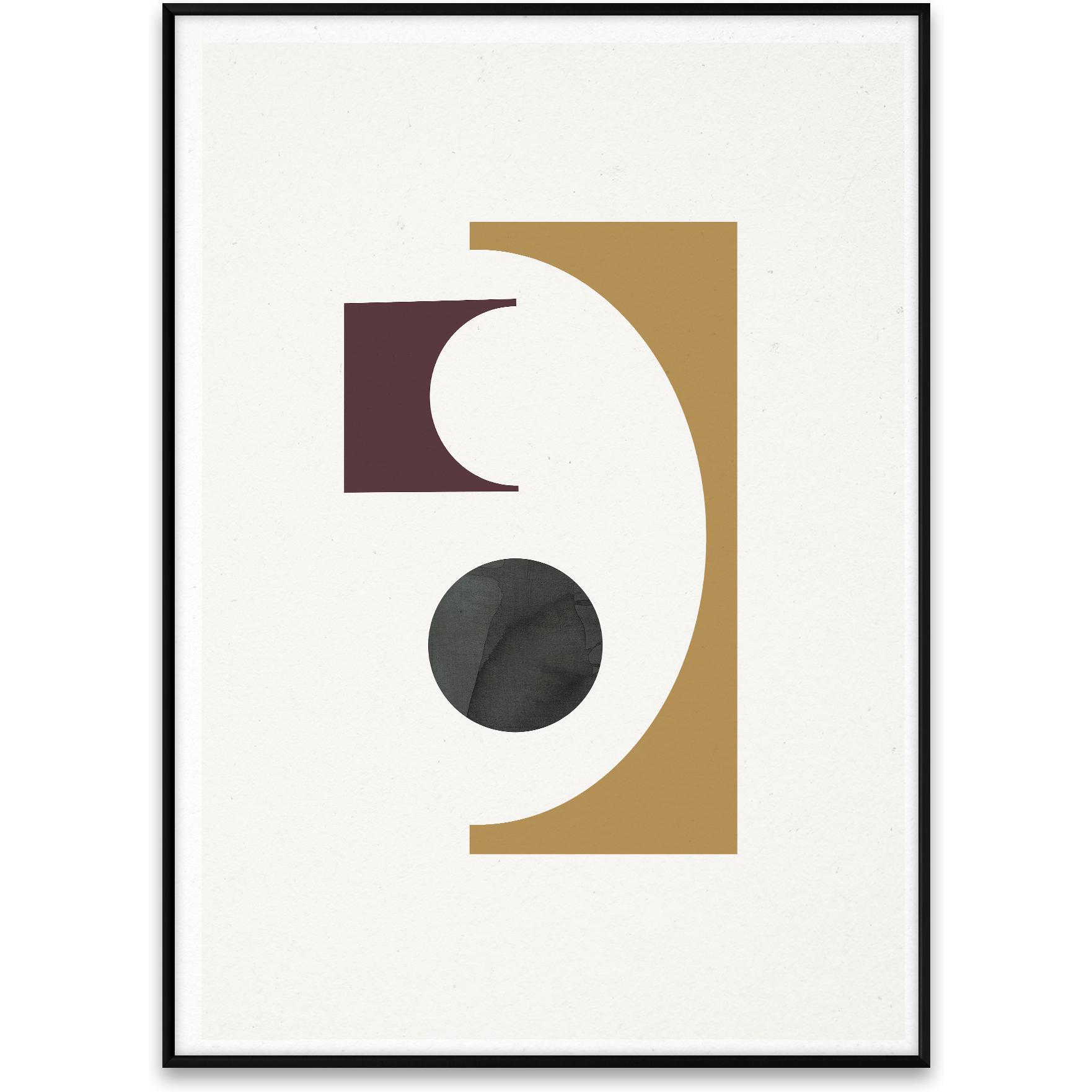 [product_category]-Paper Collective Shapes Of Color 01 Poster, 50x70 Cm-Paper Collective-5713450006076-11011-PAP-1