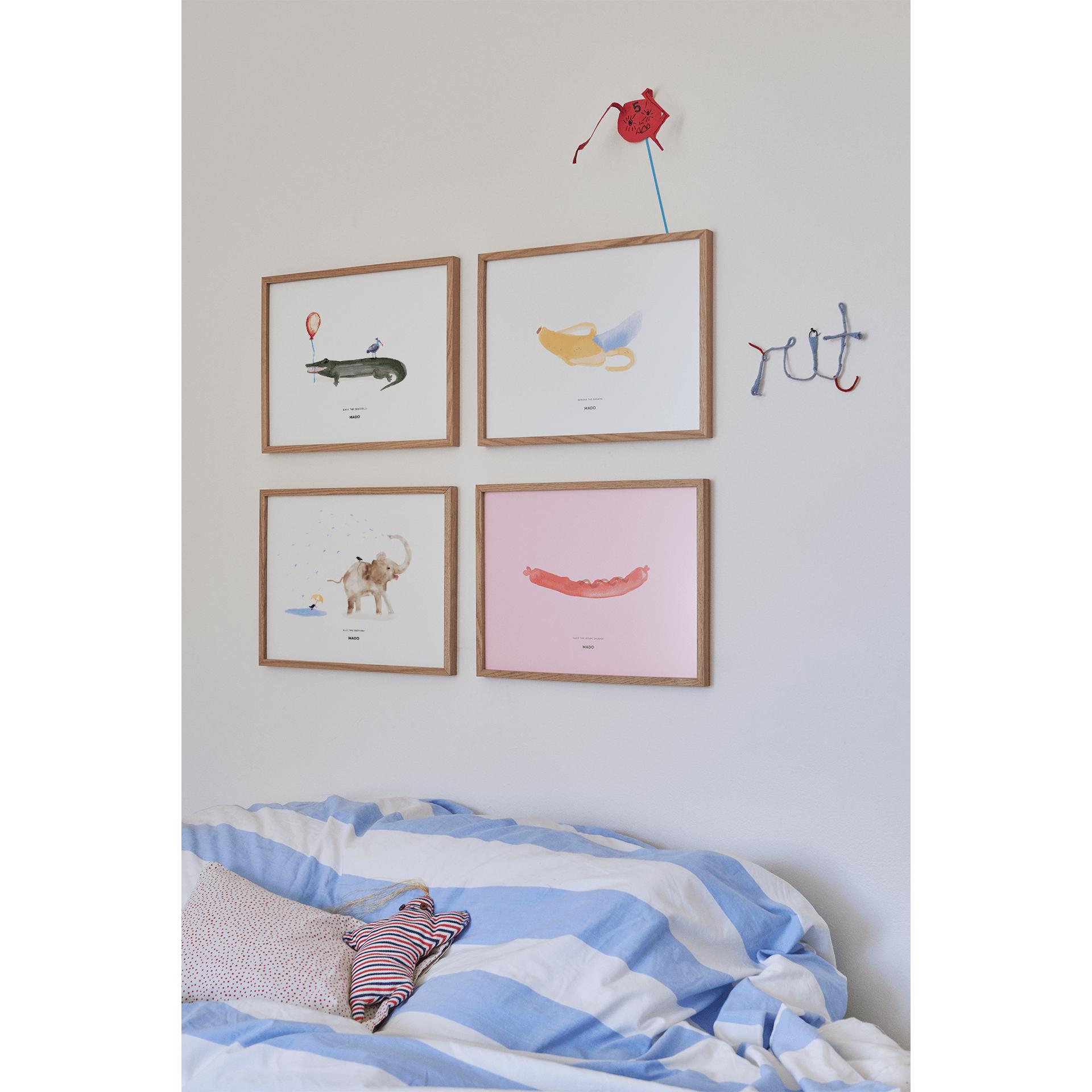[product_category]-Paper Collective Suzie The Vegan Sausage Poster, 30x40 Cm-Paper Collective-5713450005499-M1110-PAP-2