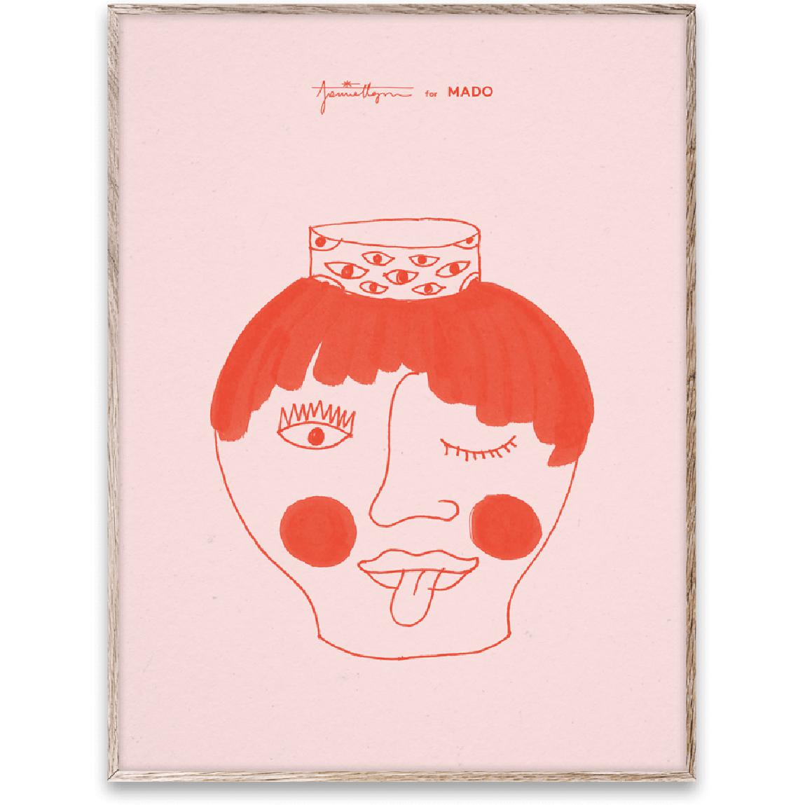 [product_category]-Paper Collective Tongy Pongy Poster, 30x40 Cm-Paper Collective-5713450012565-M4113-PAP-1