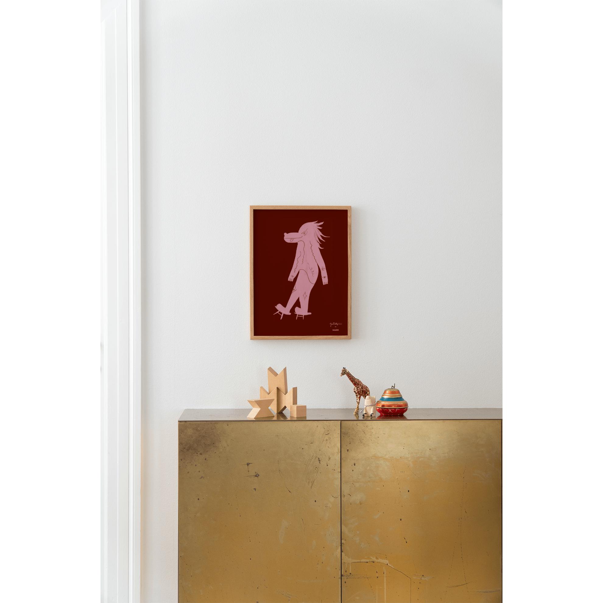 [product_category]-Paper Collective Wolfoz Poster, 30x40 Cm-Paper Collective-5713450012473-M4104-PAP-2