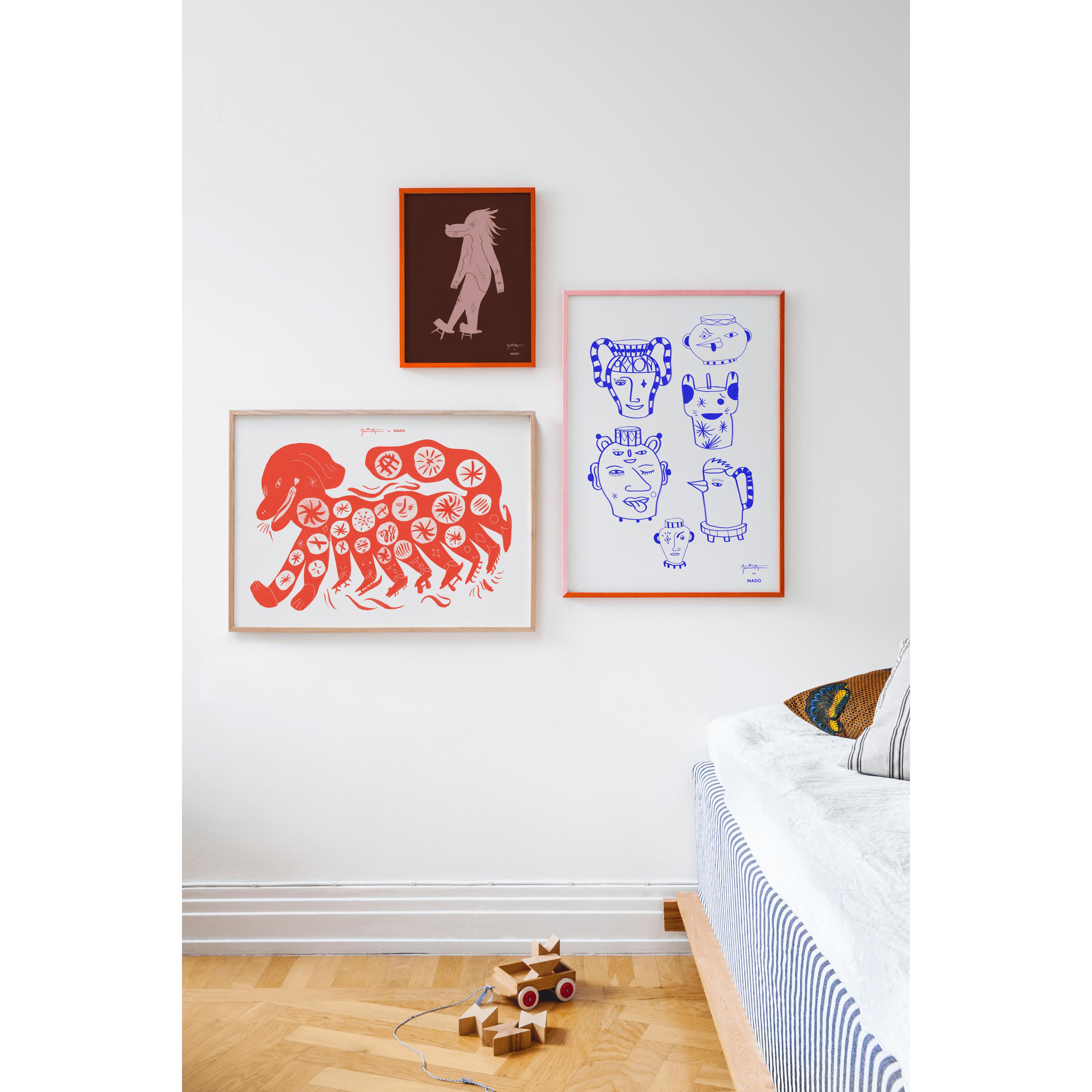 [product_category]-Paper Collective Wolfoz Poster, 30x40 Cm-Paper Collective-5713450012473-M4104-PAP-4