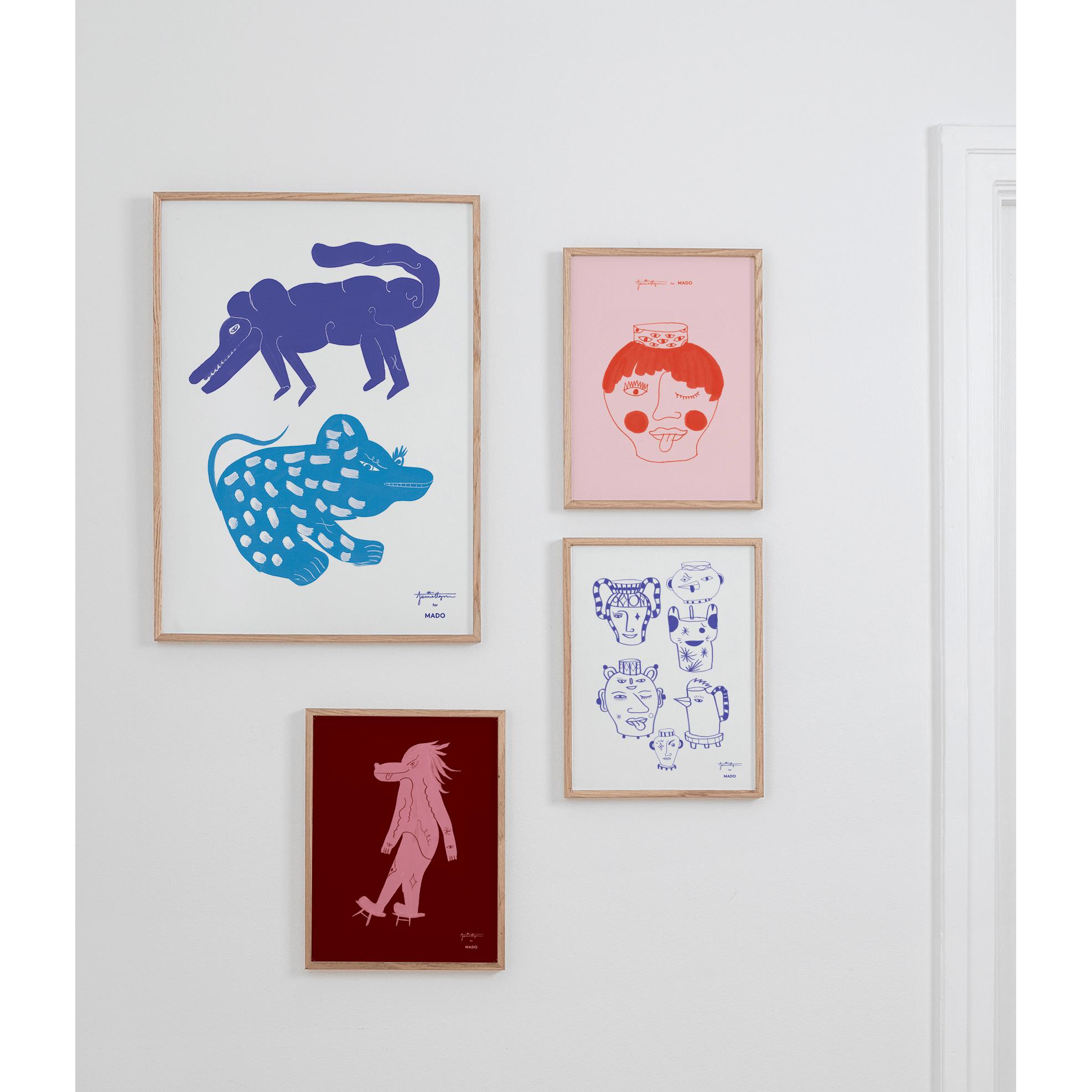 [product_category]-Paper Collective Wolfoz Poster, 30x40 Cm-Paper Collective-5713450012473-M4104-PAP-5