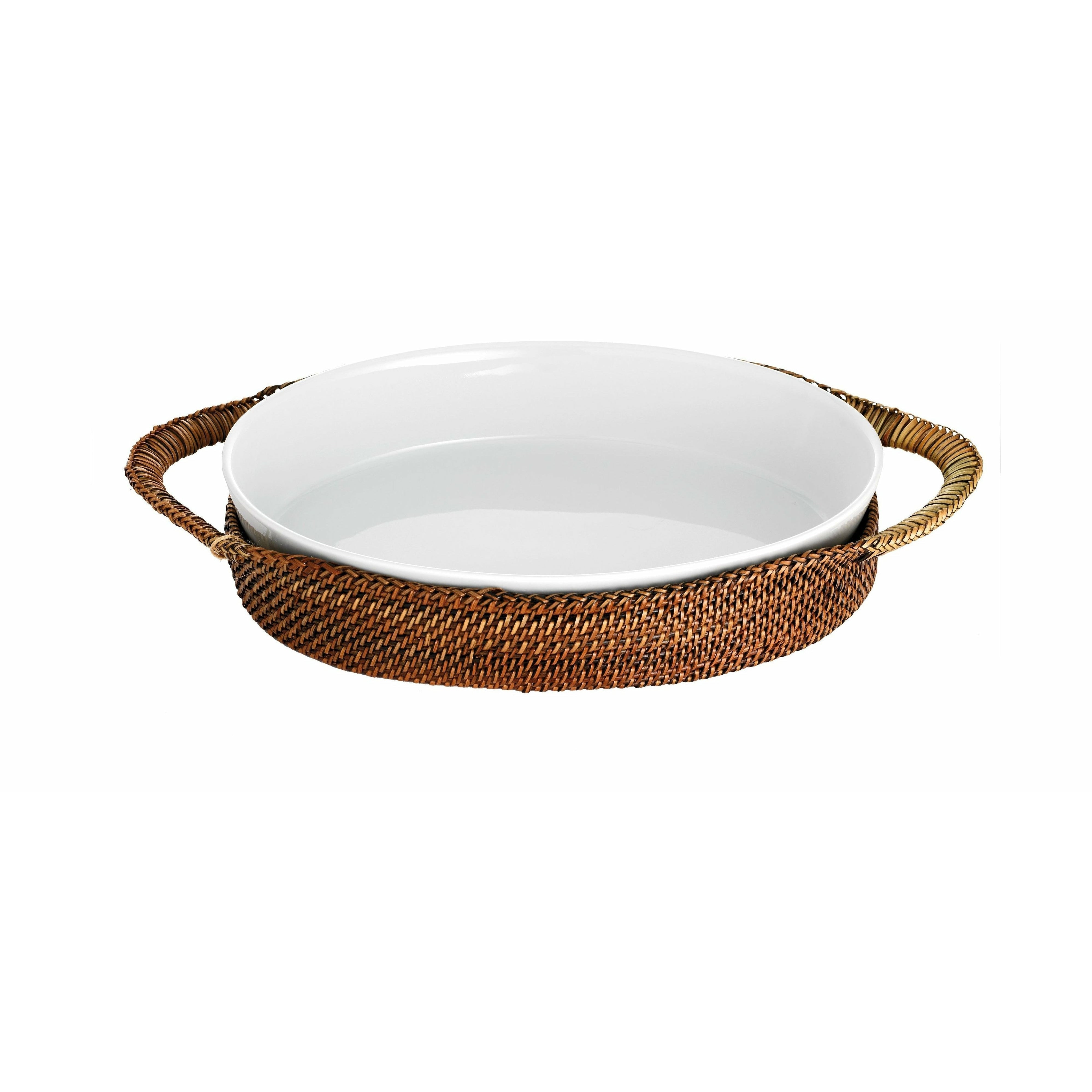 [product_category]-Pillivuyt Basket Oval L 26 Cm, Clear/Dark Brown-Pillivuyt-5709631023352-PRO11 S-PIL-1