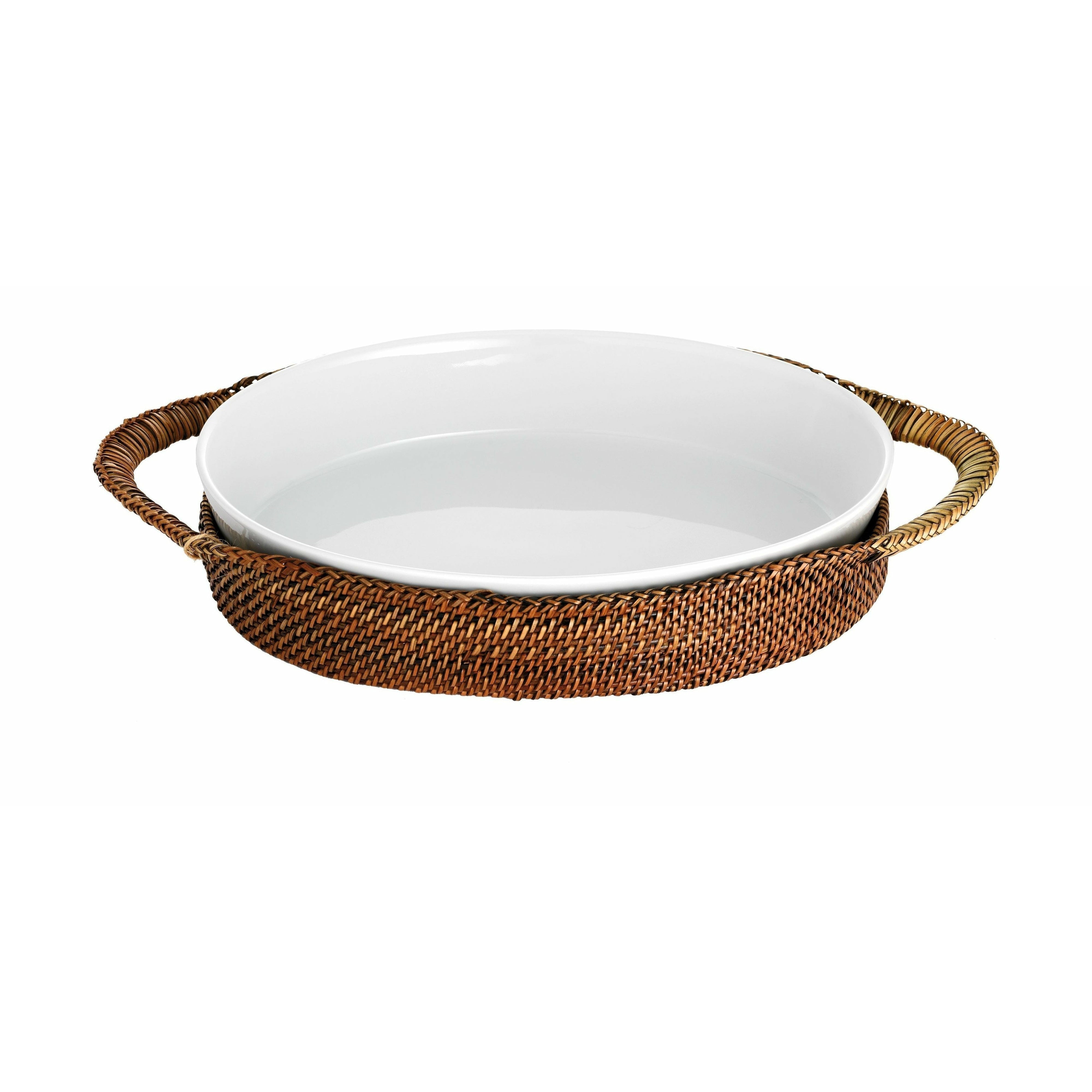 [product_category]-Pillivuyt Basket Oval L 36 Cm, Clear/Dark Brown-Pillivuyt-5709631023338-PRO11 L-PIL-1