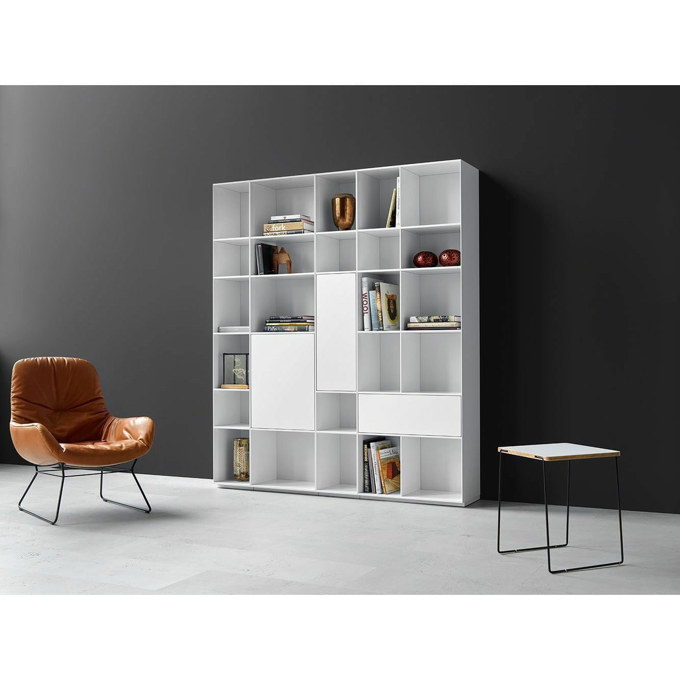 [product_category]-Piure Nex Pur Shelf Door Bottom With Shelf, Hx W 211,5x50 Cm-Piure-1586200-PIU-3
