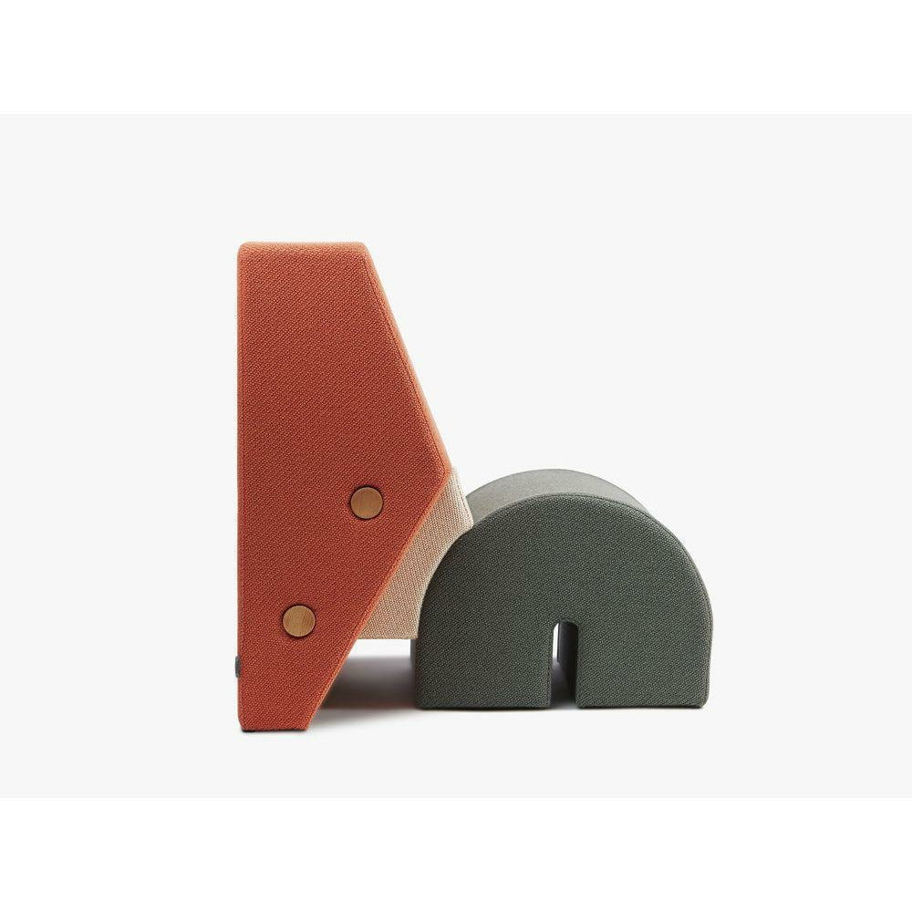 [product_category]-Please Wait To Be Seated Keystone Lounge Chair, Peach/White/Grey-PLEASE WAIT To be SEATED-5713583000453-1003102-PLE-3