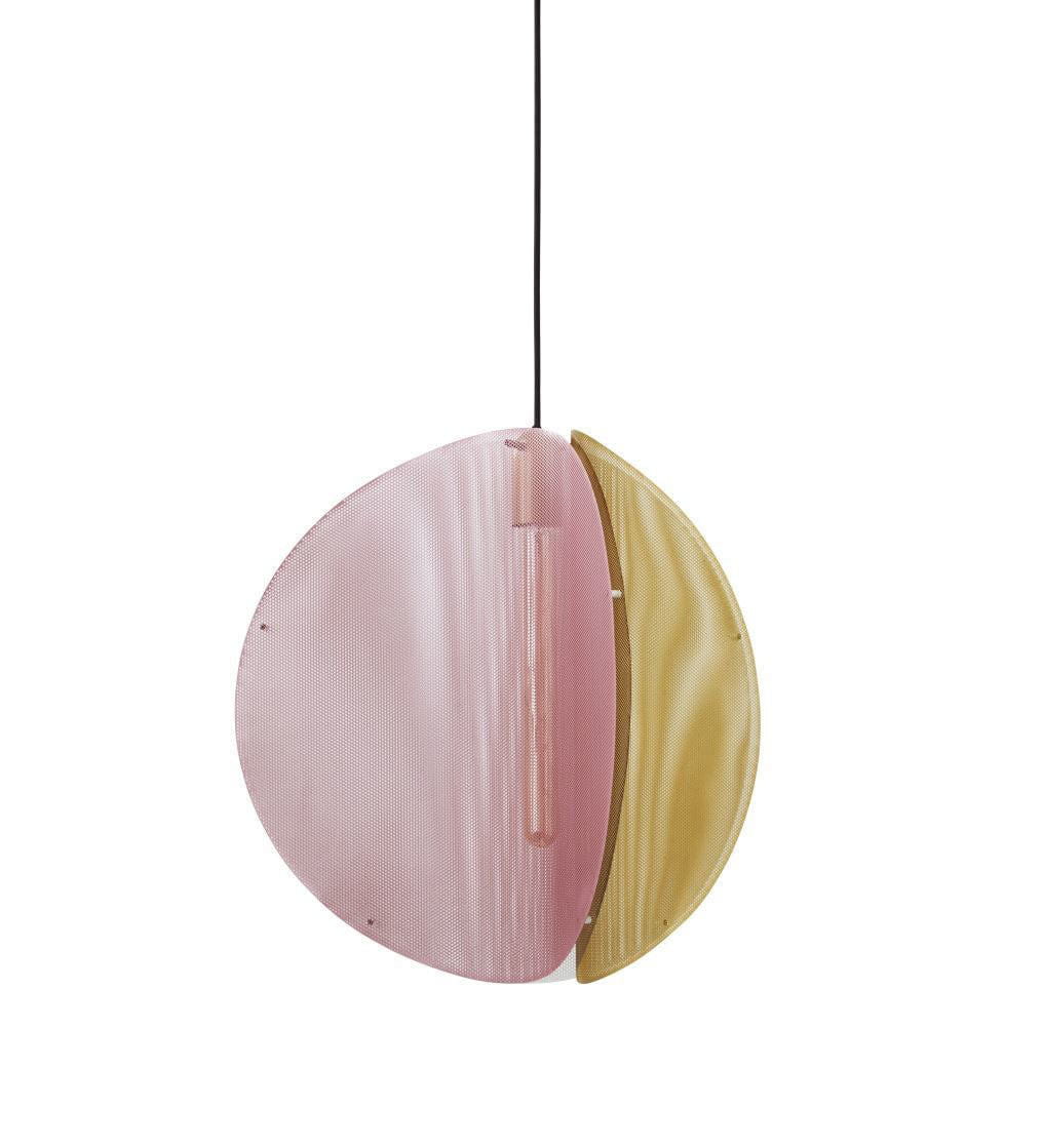 [product_category]-Please Wait To Be Seated Proxima Pendant ø46, Brass/Ash Grey/Indian Red-Please Wait To Be Seated-5713583005007-1001900-PLE-1