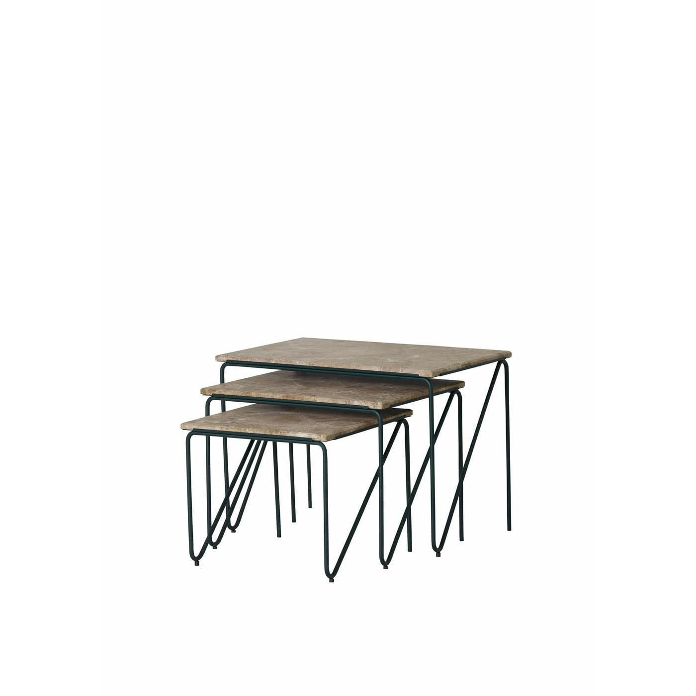 [product_category]-Please Wait To Be Seated Triyptych Table Steel And Marble, Brown-Please Wait To Be Seated-5713583001085-1007010-PLE-2