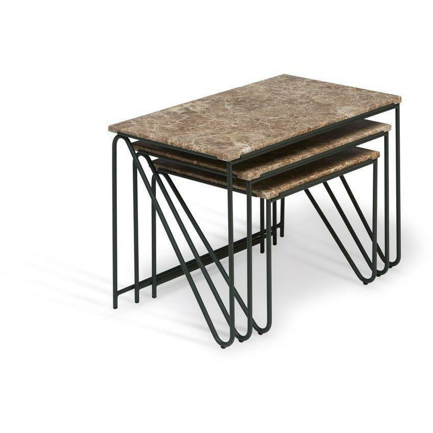 [product_category]-Please Wait To Be Seated Triyptych Table Steel And Marble, Brown-Please Wait To Be Seated-5713583001085-1007010-PLE-6