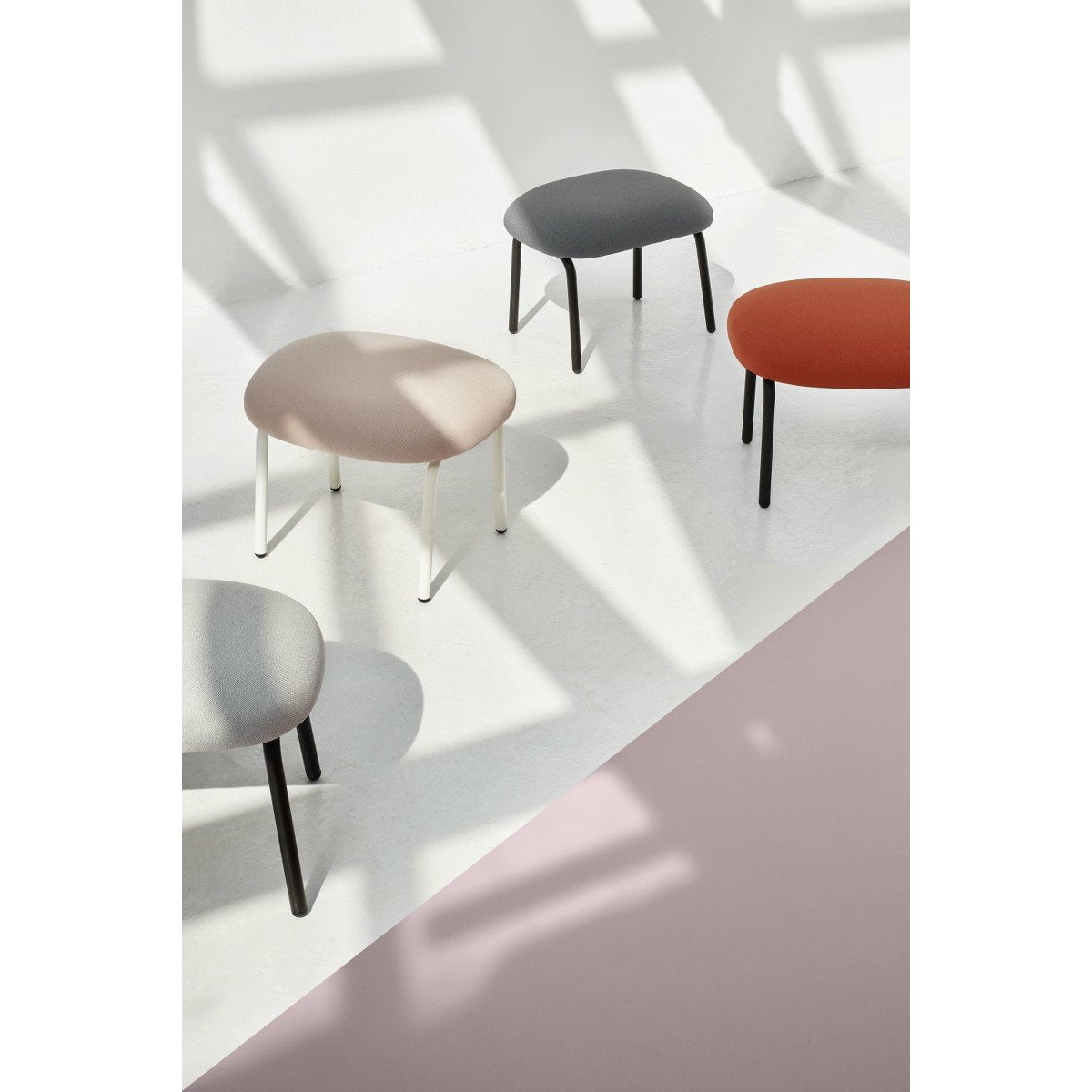 [product_category]-Puik Dost Footstool Steel, Terracotta-Puik-8719325175950-DFTE-10067-PUI-8