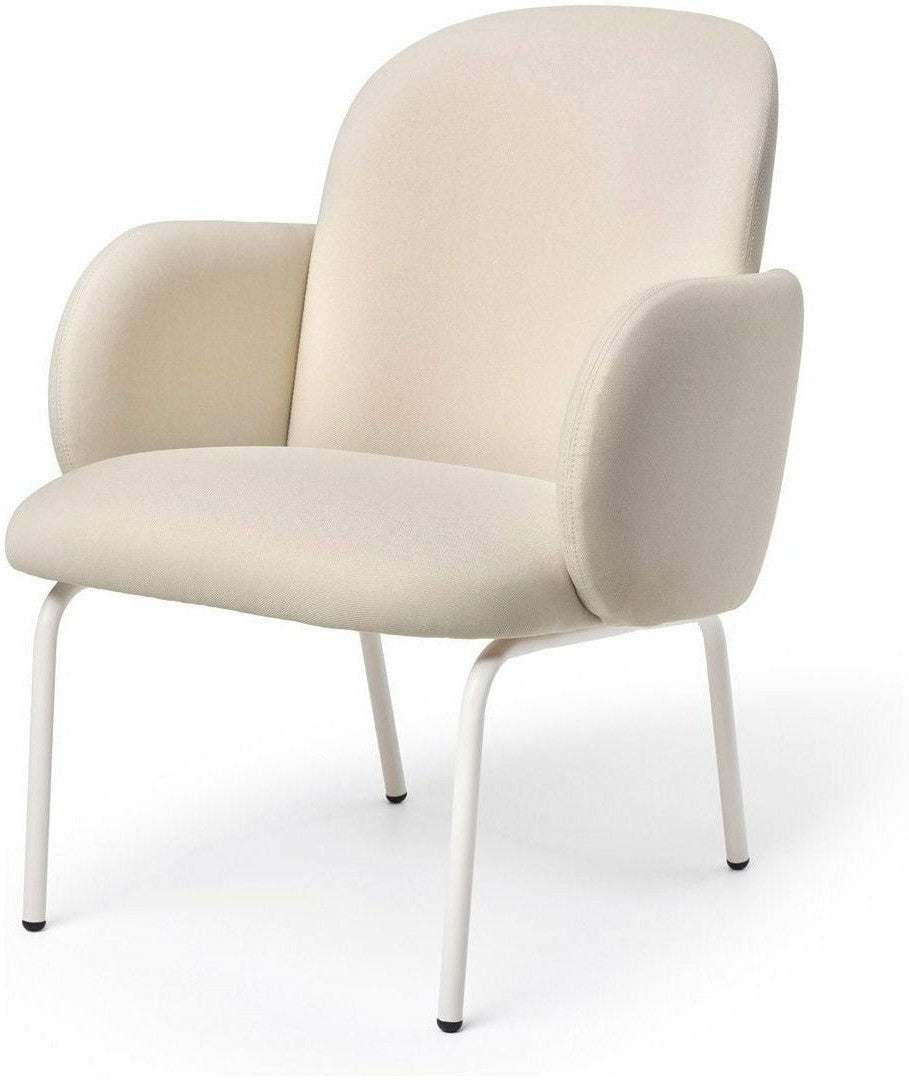 [product_category]-Puik Dost Lounge Chair Steel, Ivory/Cream-Puik-8719189001204-DCC-10060-PUI-1