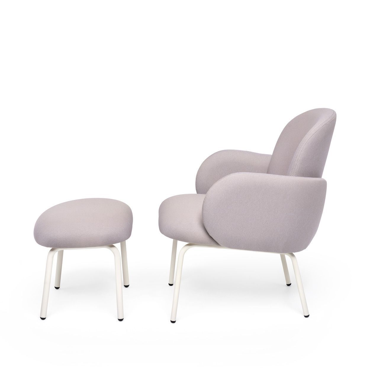 [product_category]-Puik Dost Lounge Chair Steel, Light Grey-Puik-8719189001174-DCLG-10060-PUI-3