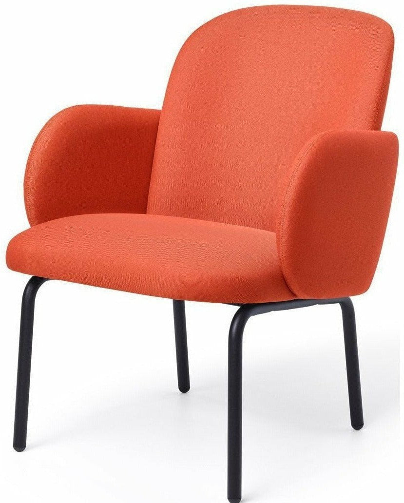 [product_category]-Puik Dost Lounge Chair Steel, Terracotta-Puik-8719325175691-DCTER-10060-PUI-1